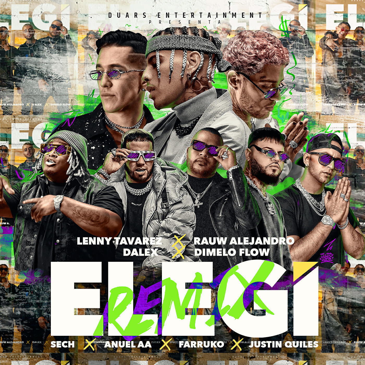 Rauw Alejandro - Elegí (Remix)