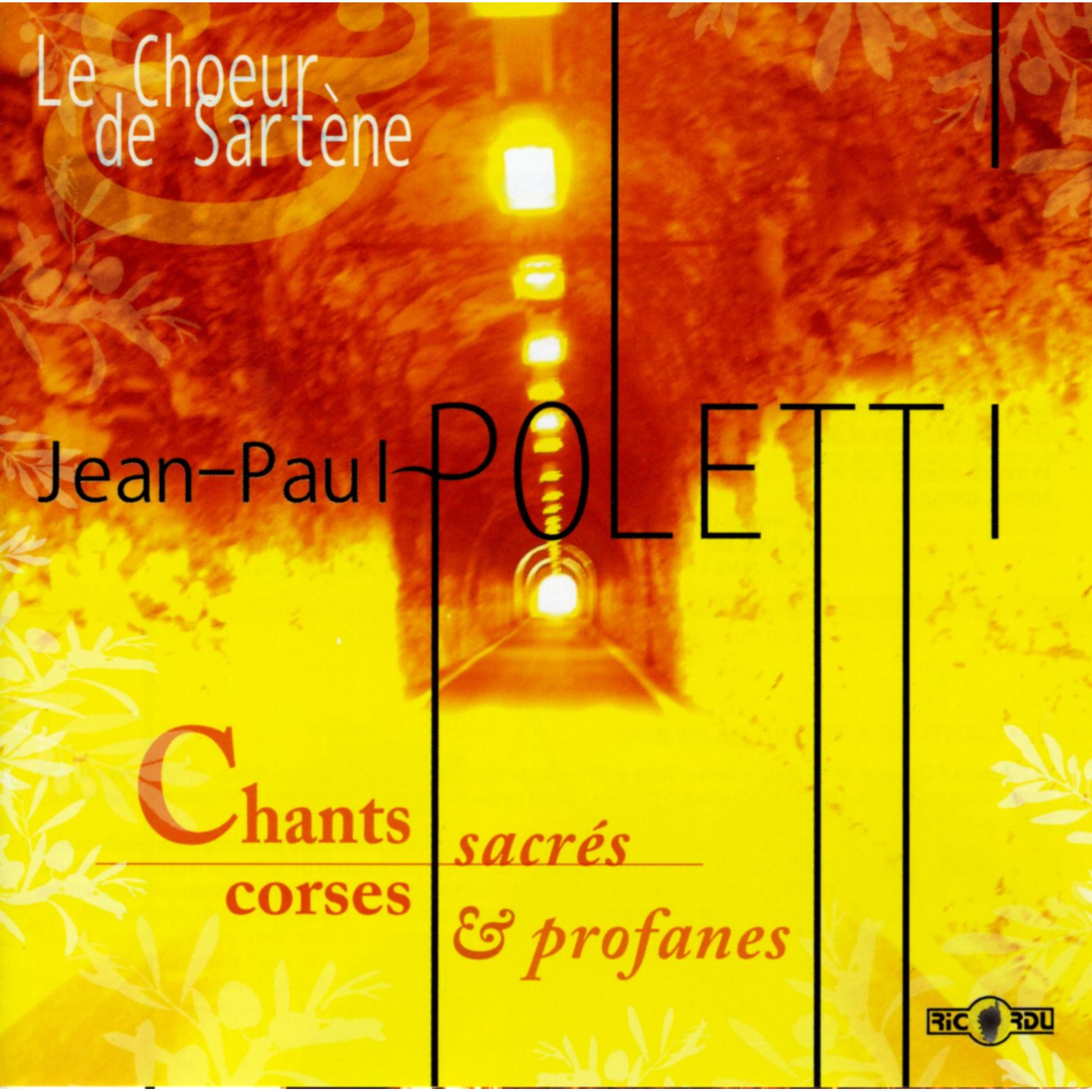 Постер альбома Chants Corses Sacrés et Profanes