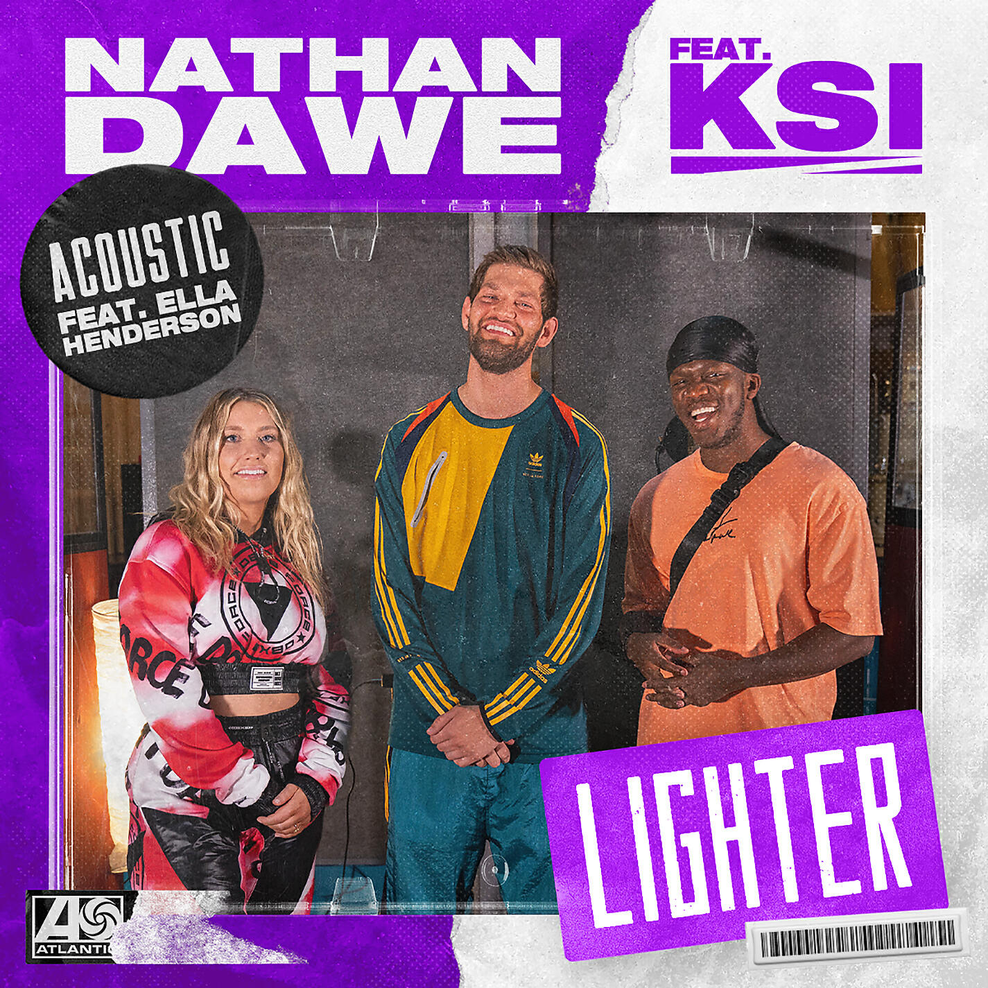 Nathan Dawe - Lighter (feat. KSI & Ella Henderson) [Acoustic]