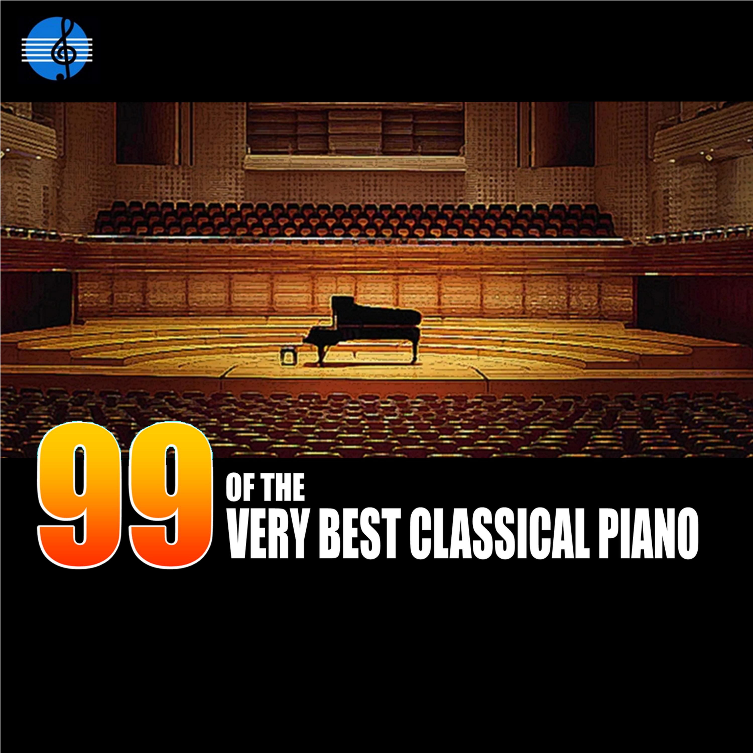 Постер альбома 99 of the Very Best Classical Piano