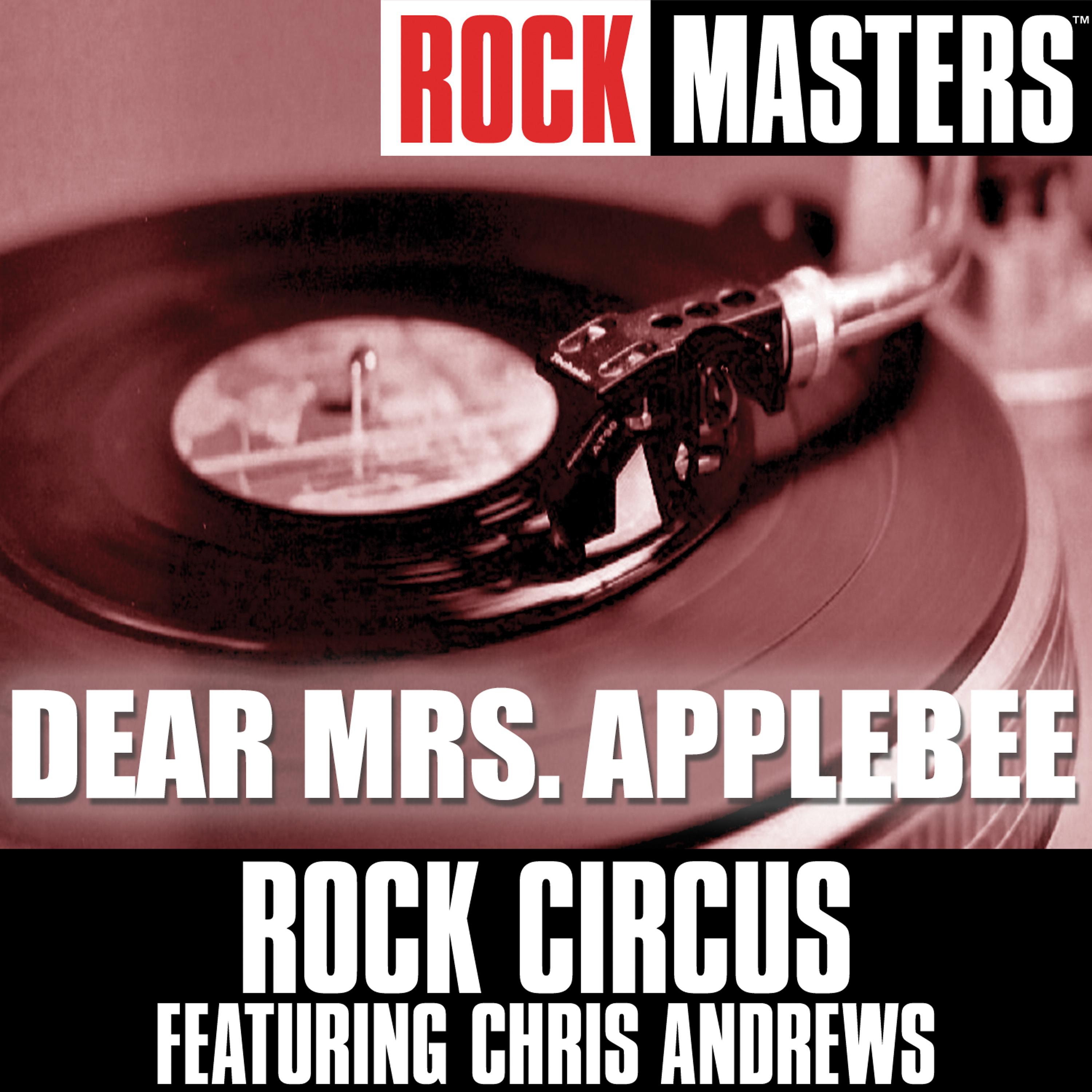 Постер альбома Rock Masters: Dear Mrs. Applebee