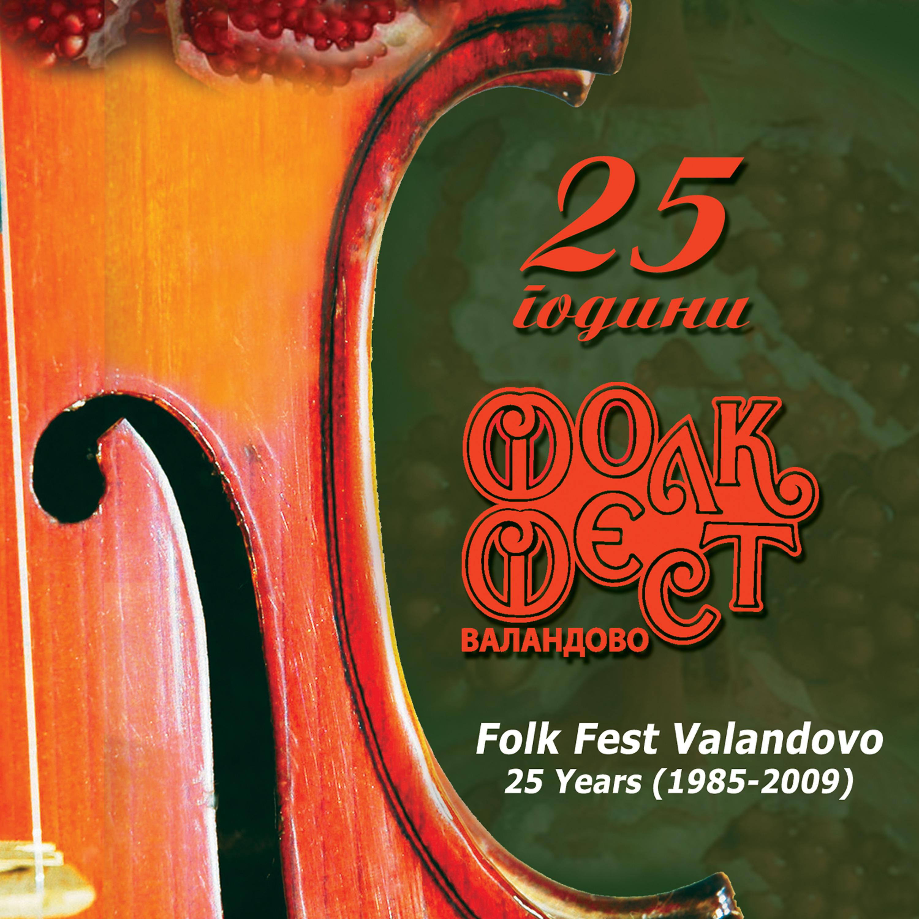 Постер альбома Folk Fest Valandovo - 25 Years (1985-2009)