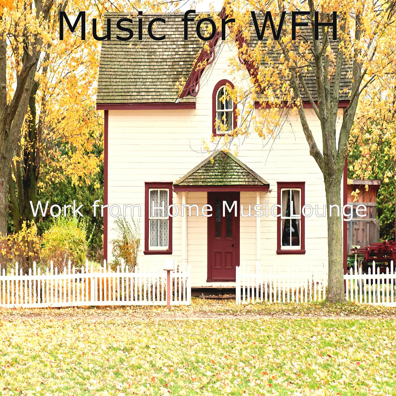 Work from Home Music Lounge - Backdrop for Quarantine - Cheerful Electric Guitar