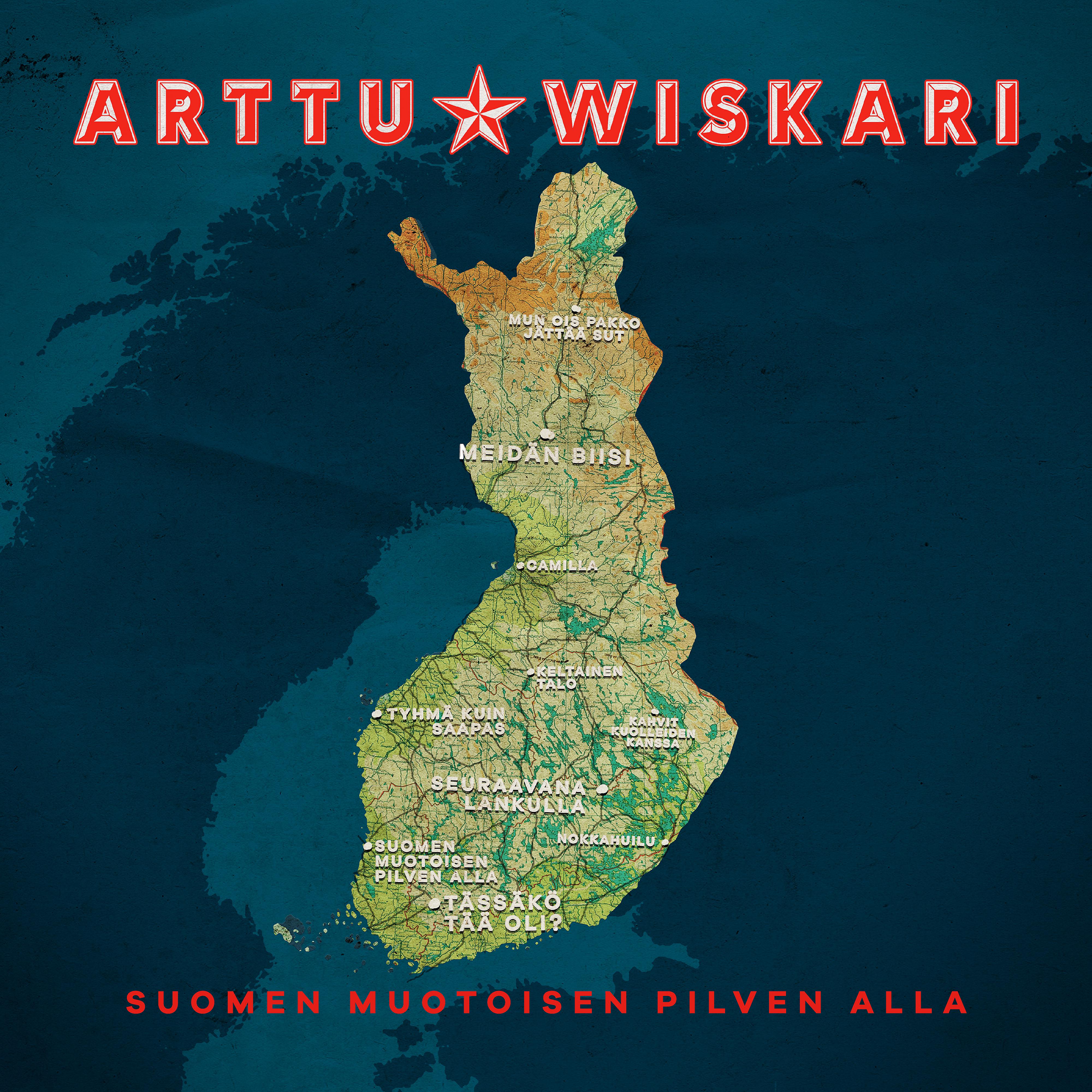 Постер альбома Suomen muotoisen pilven alla