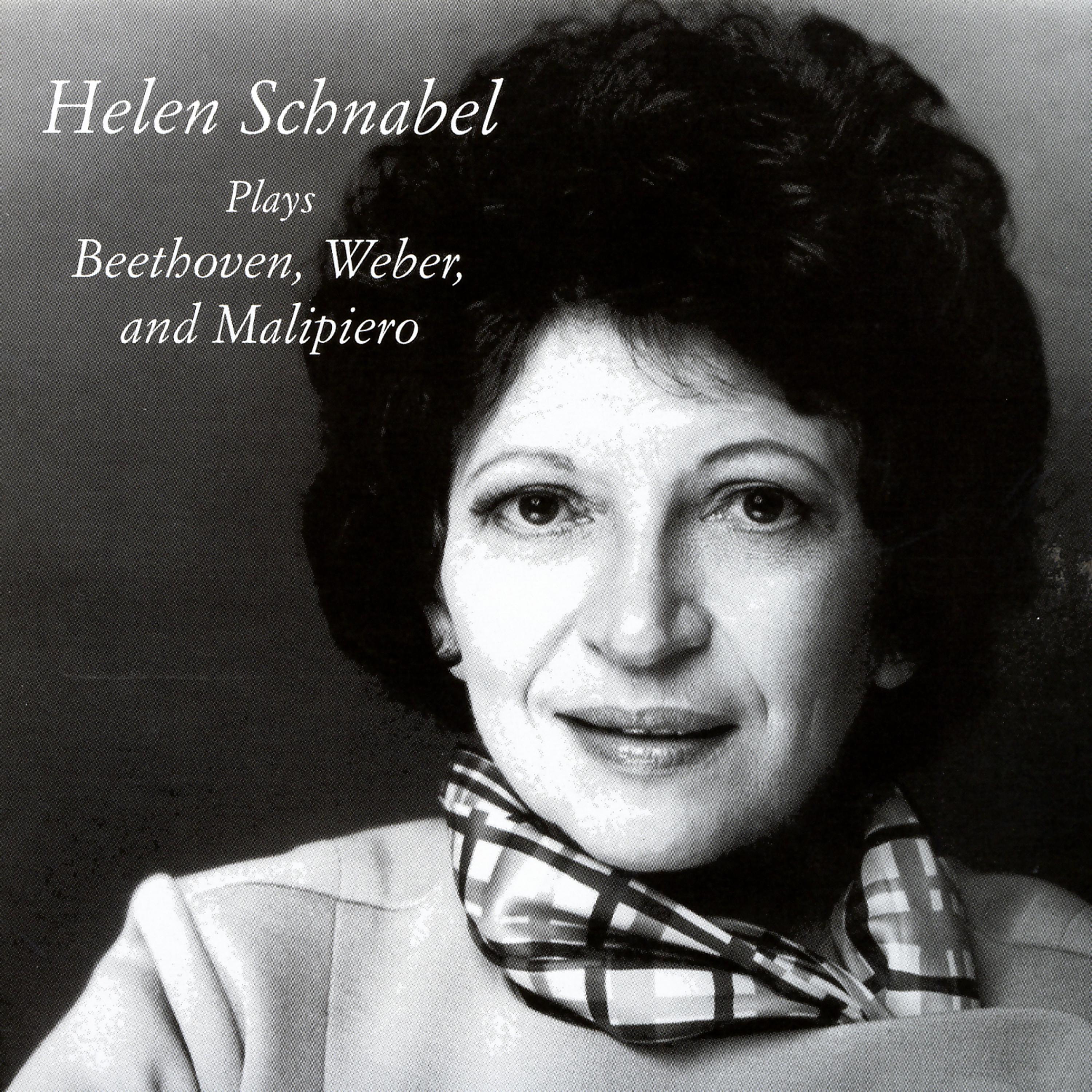 Постер альбома Plays Beethoven, Weber, And Malipiero