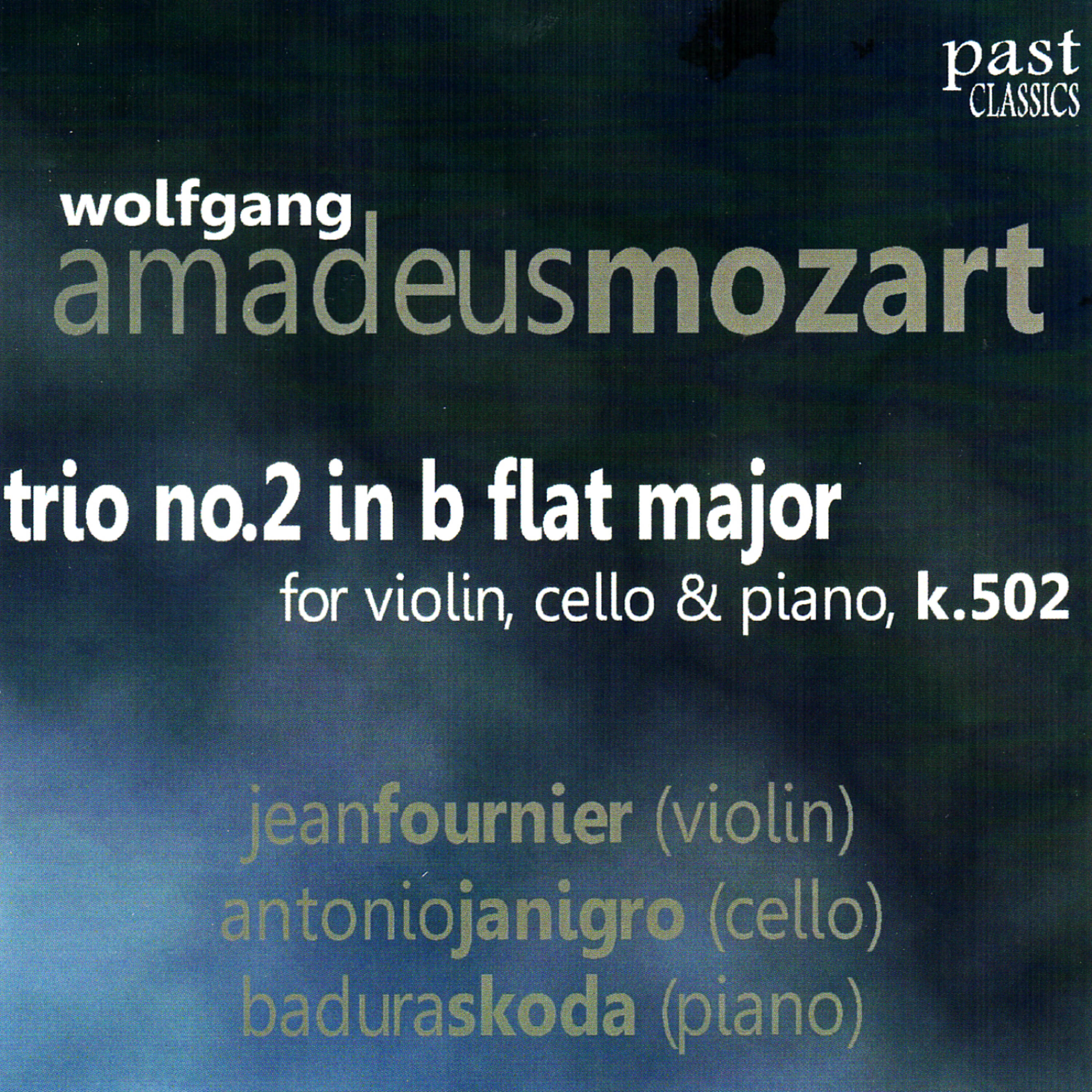 Jean Fournier - Trio No. 2 in B Flat Major for Violin, Cello & Piano, K. 502: II. Larghetto