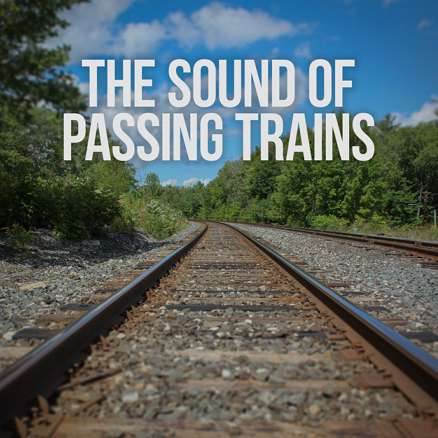 ASMR Sound Studio - Distant Freight Train Sounds at Night