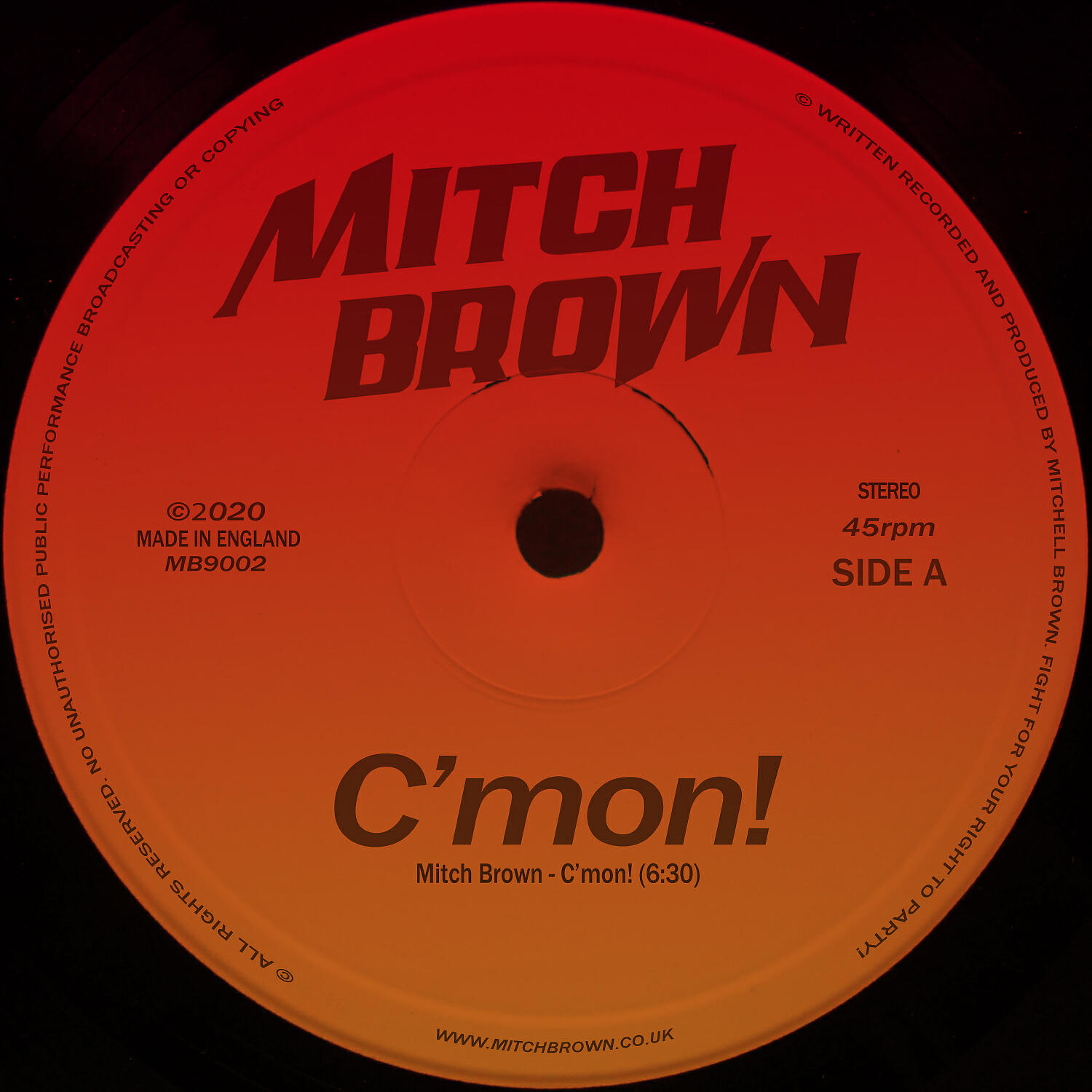 Mitch Brown - C'mon!