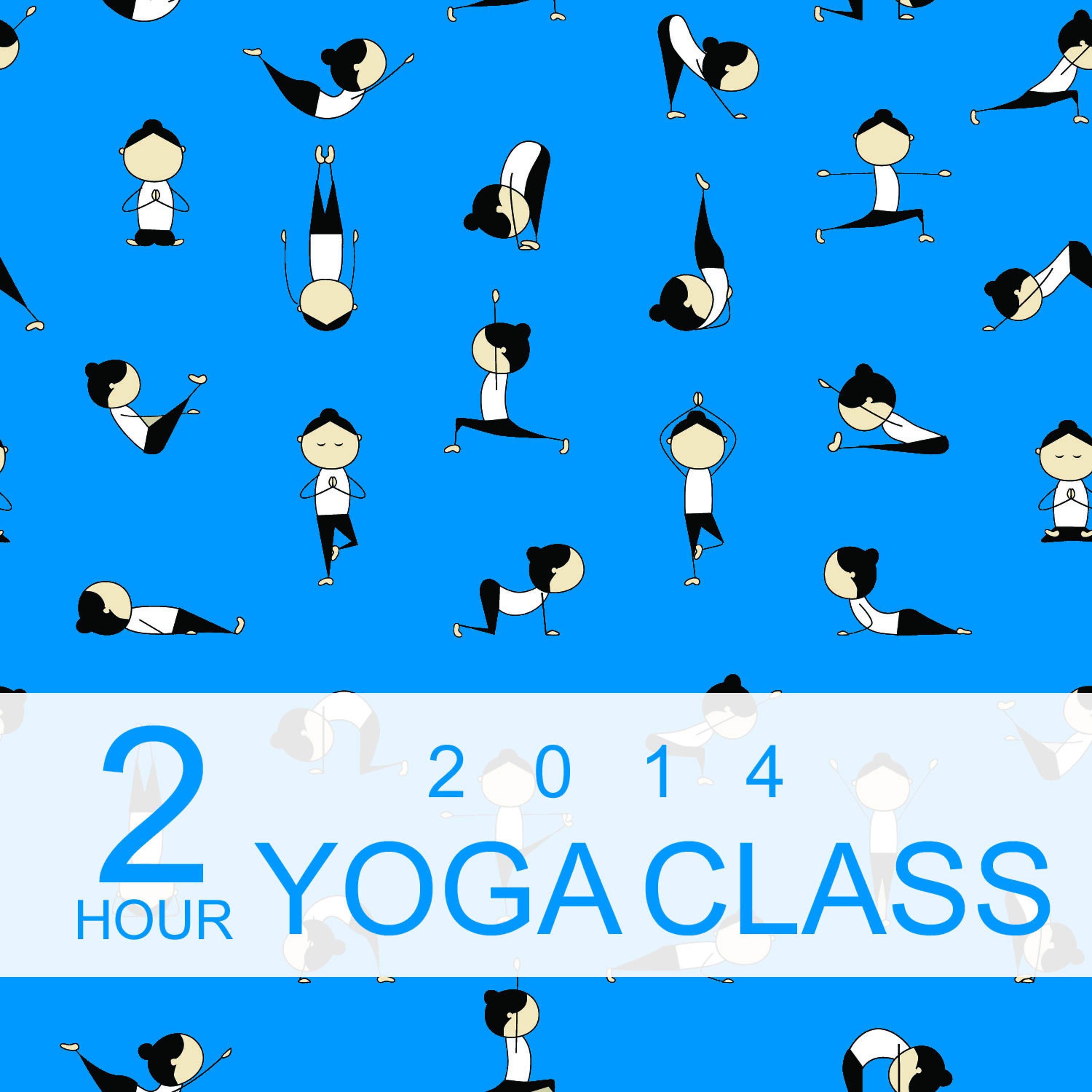 Постер альбома 2 Hour Yoga Class 2014: Music for Yoga, Meditation & Relaxation