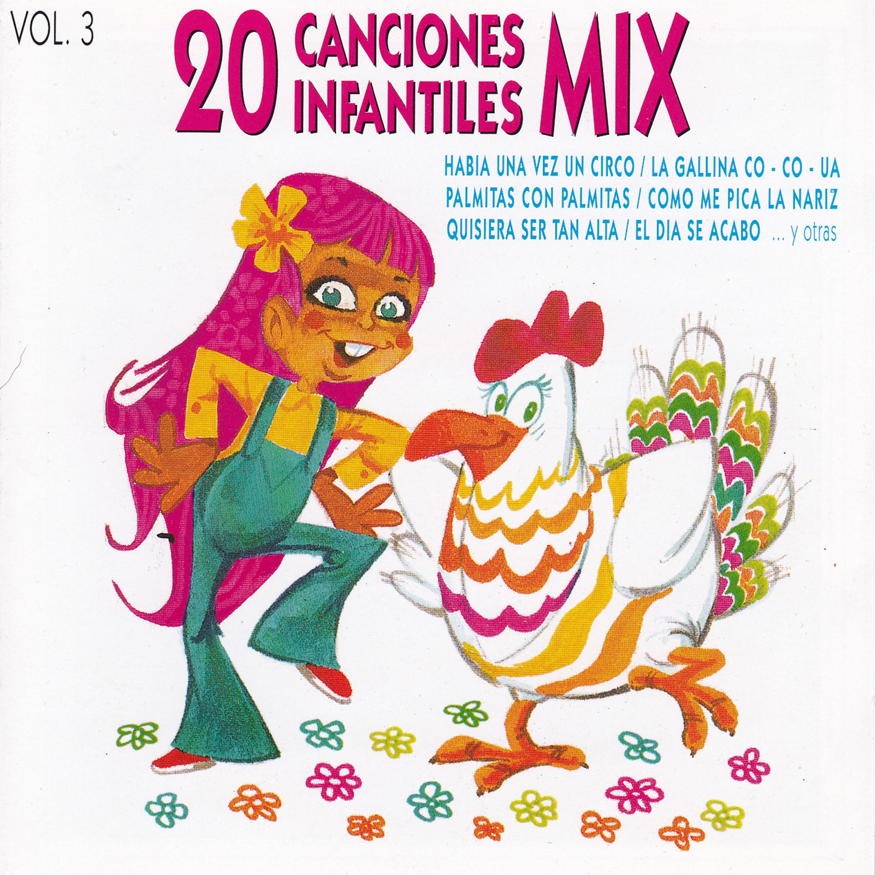 Постер альбома 20 Canciones Infantiles Mix, Vol. 3