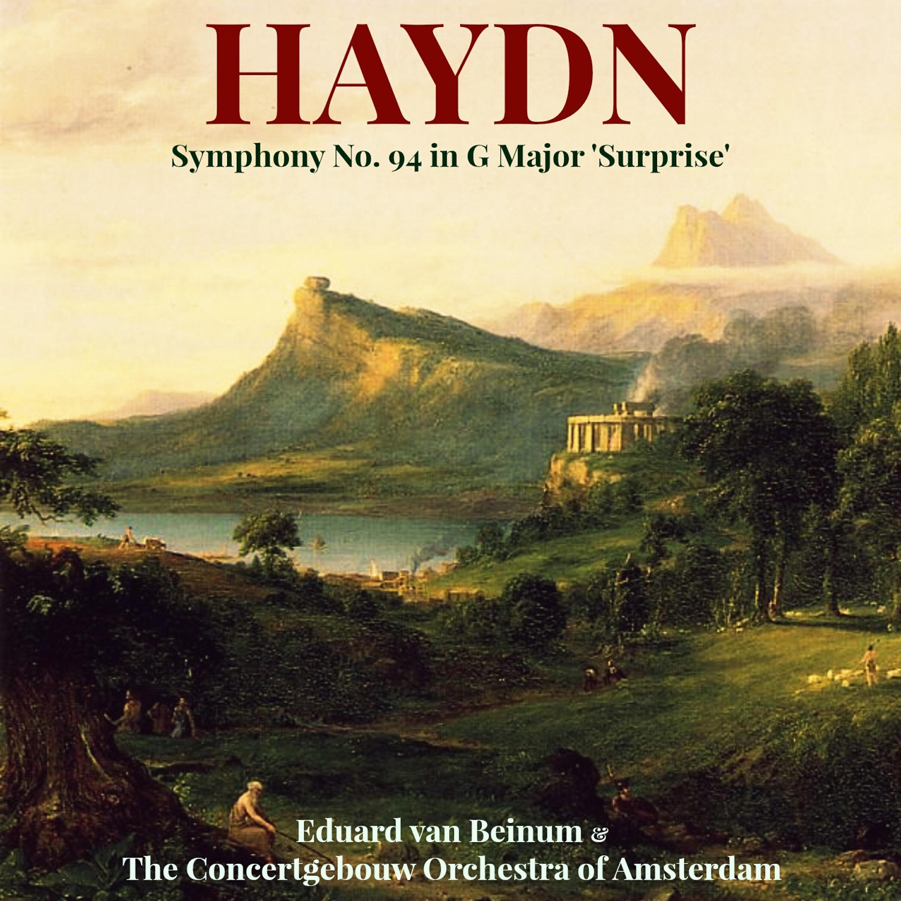 Eduard van Beinum - Symphony No. 94 in G Major 'Surprise': I. Adagio cantabile - Vivace assai