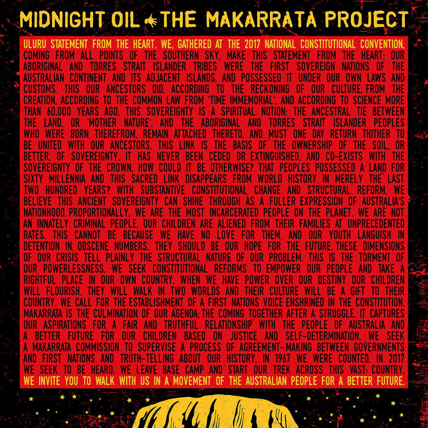 Midnight Oil - Desert Man, Desert Woman