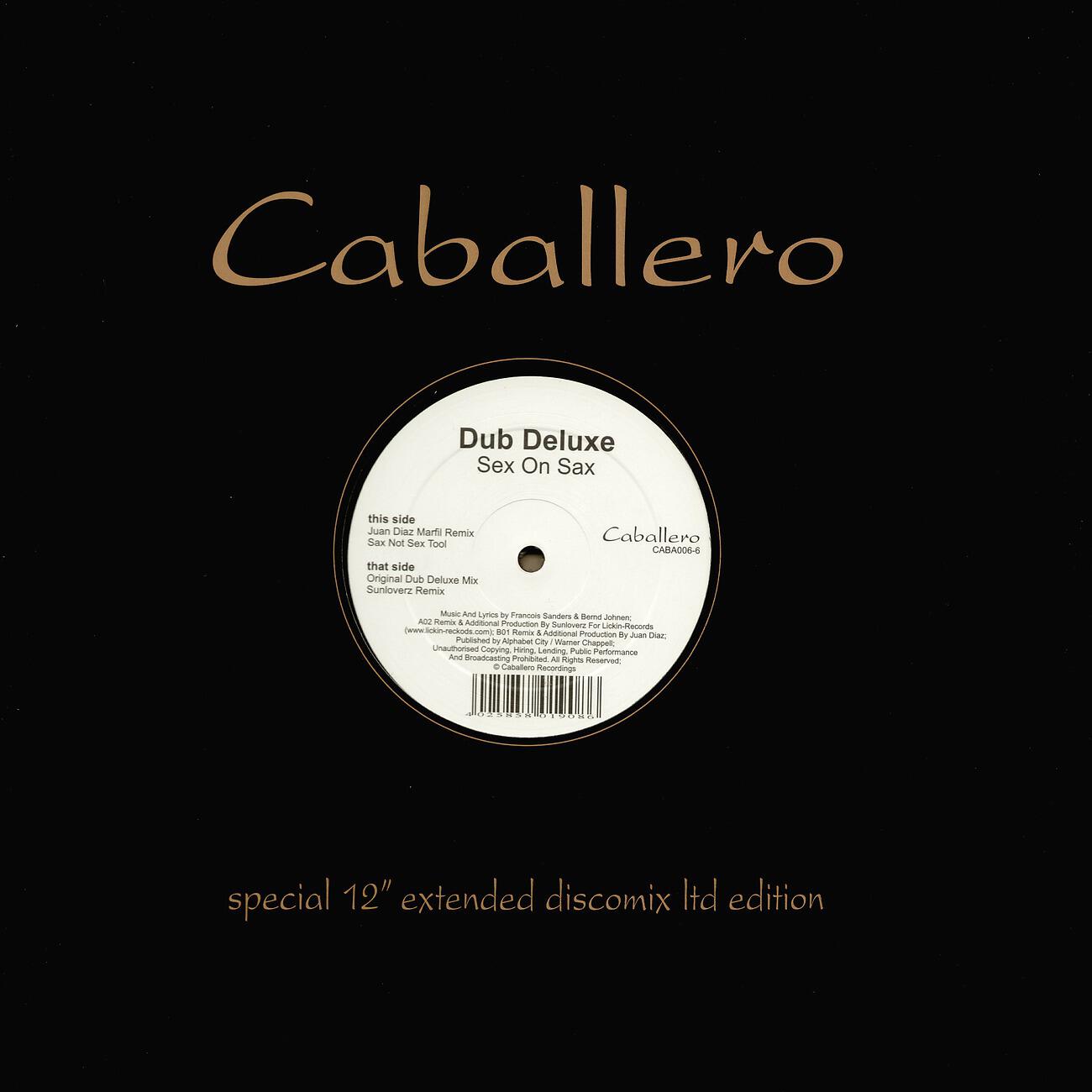 Dub Deluxe - Sex On Sax (Juan Diaz Marfil Remix)