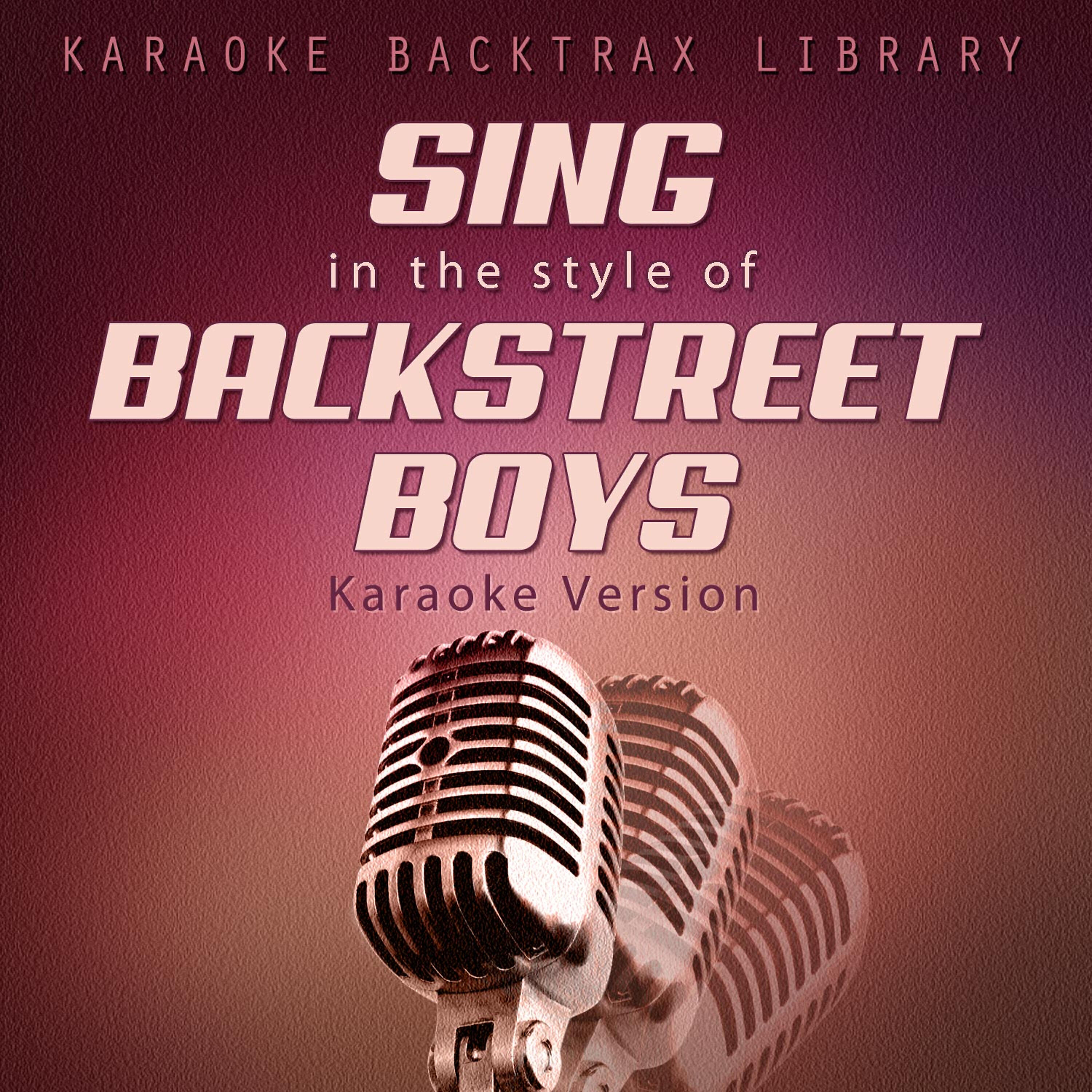 Karaoke Backtrax Library - The Call (Originally Performed by Backstreet Boys) [Karaoke Version]