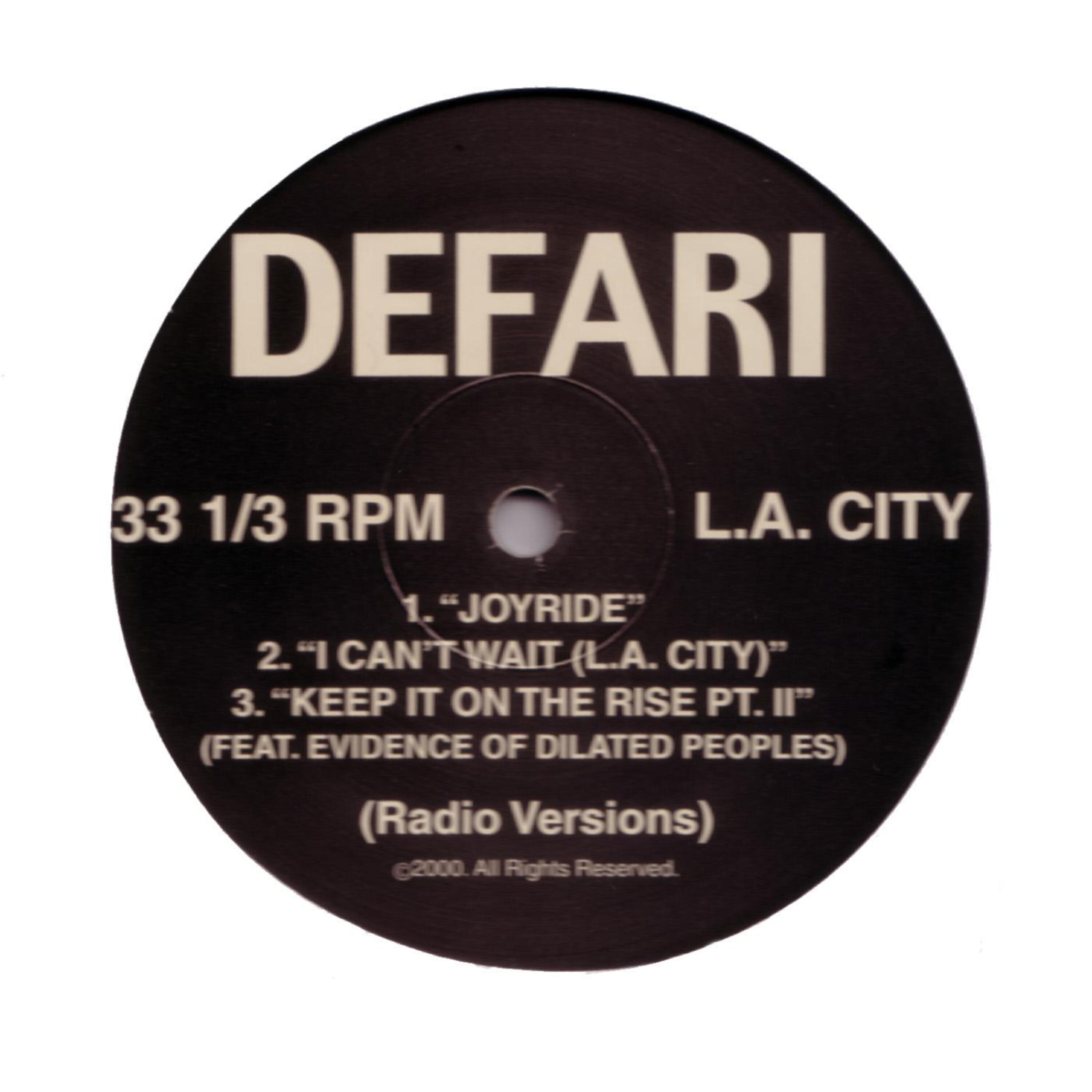 DEFARI - Keep In On The Rise Pt. II