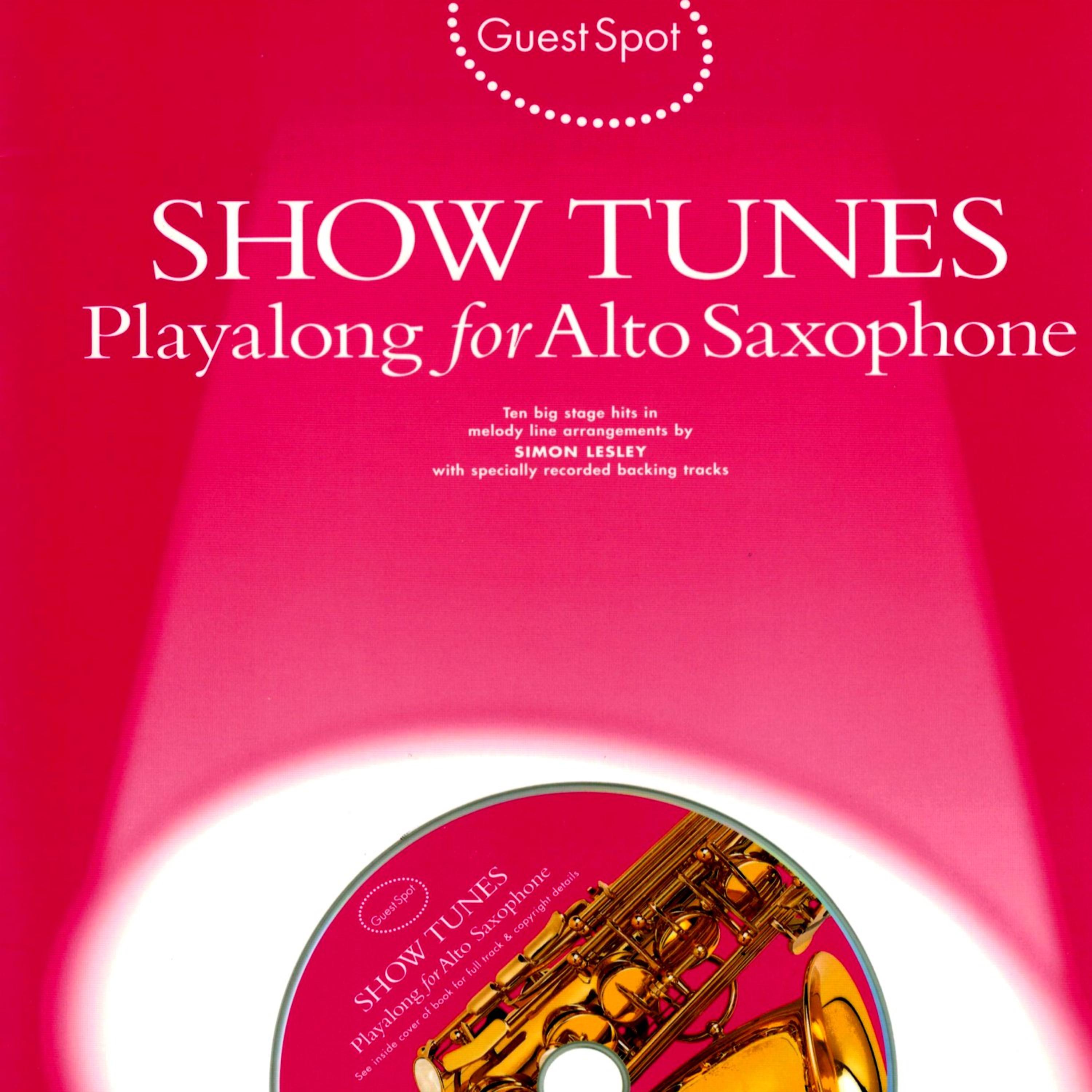 Постер альбома Playalong for Alto Saxophone: Showtunes