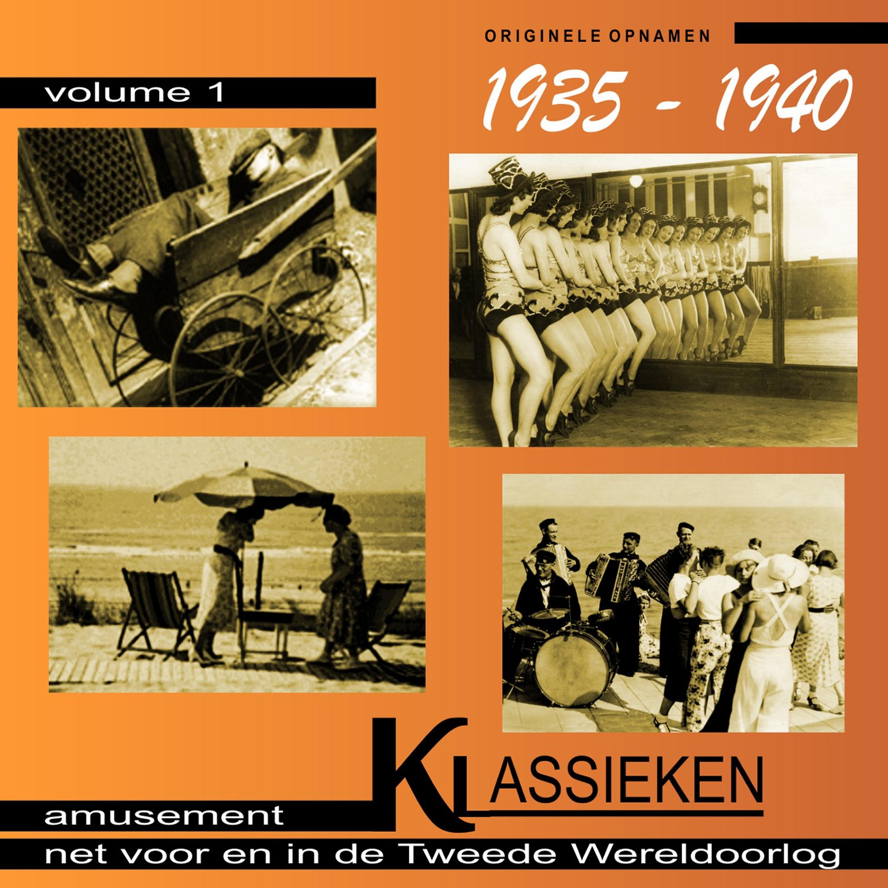 Постер альбома Amusement net voor en in de Tweede Wereldoorlog, 1935-1940, Vol. 1