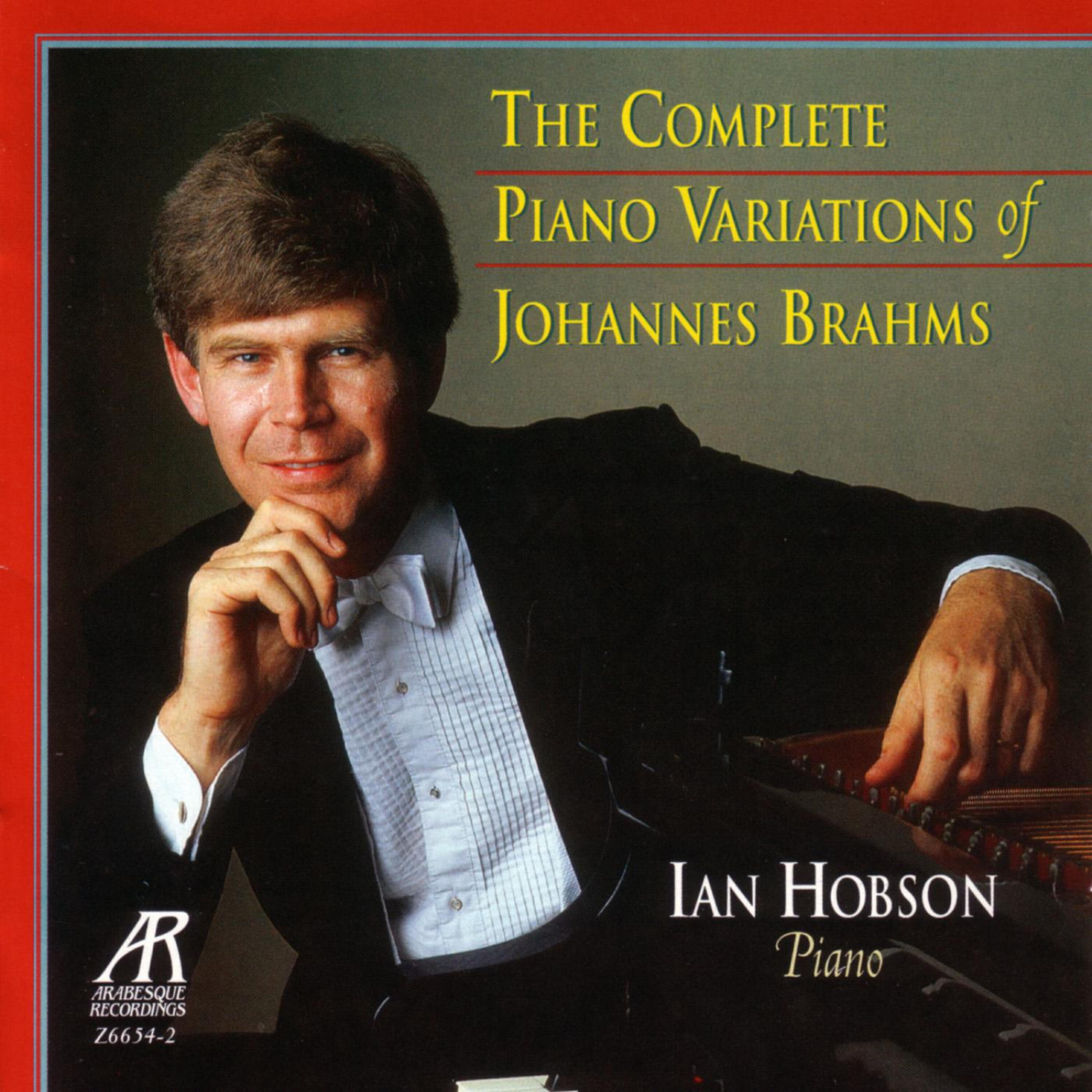 Claude Hobson - Variations On A Theme By Robert Schumann In F-Sharp Minor, Op. 9