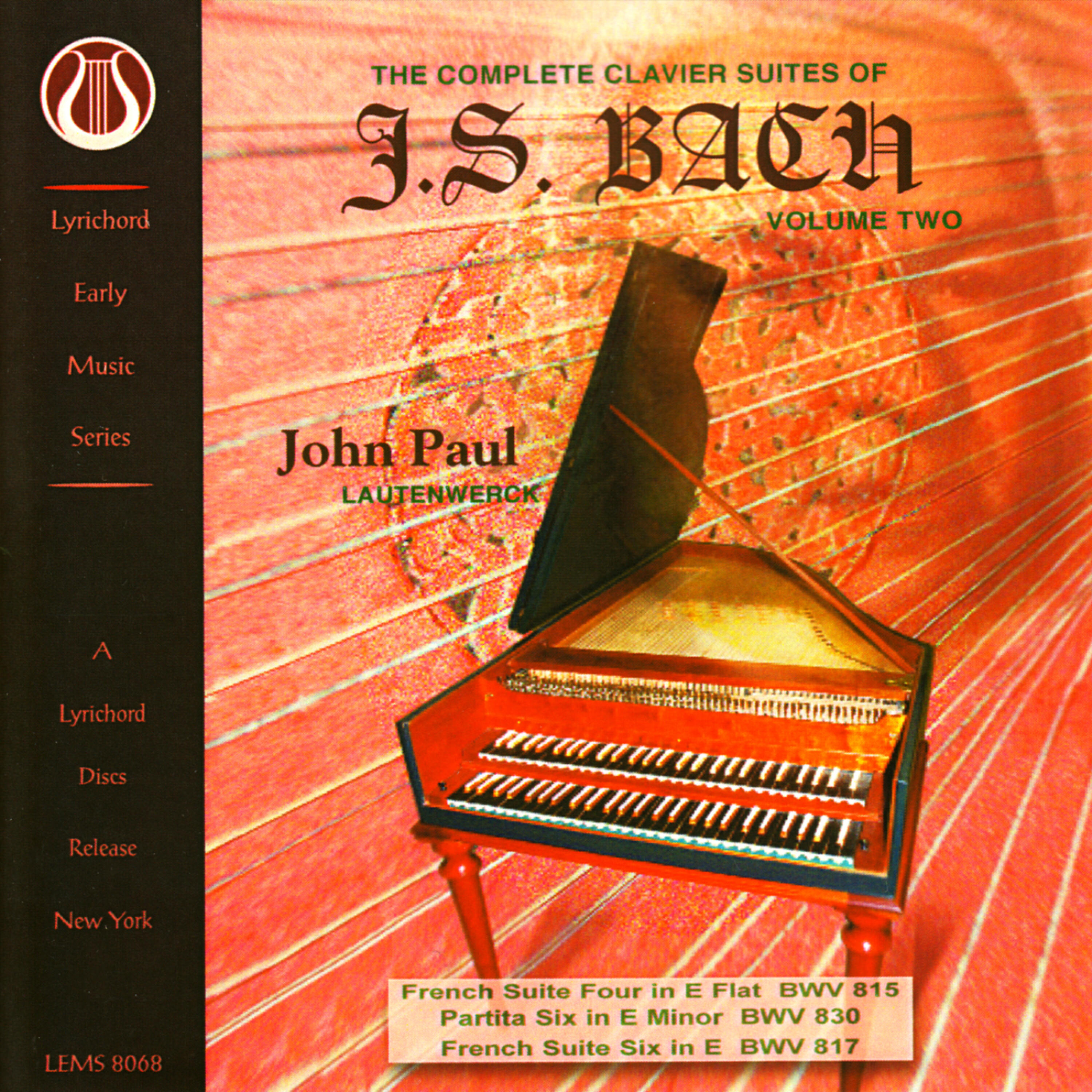 John Paul - Partita No. 6 in E Minor, BWV 830: V. Sarabande