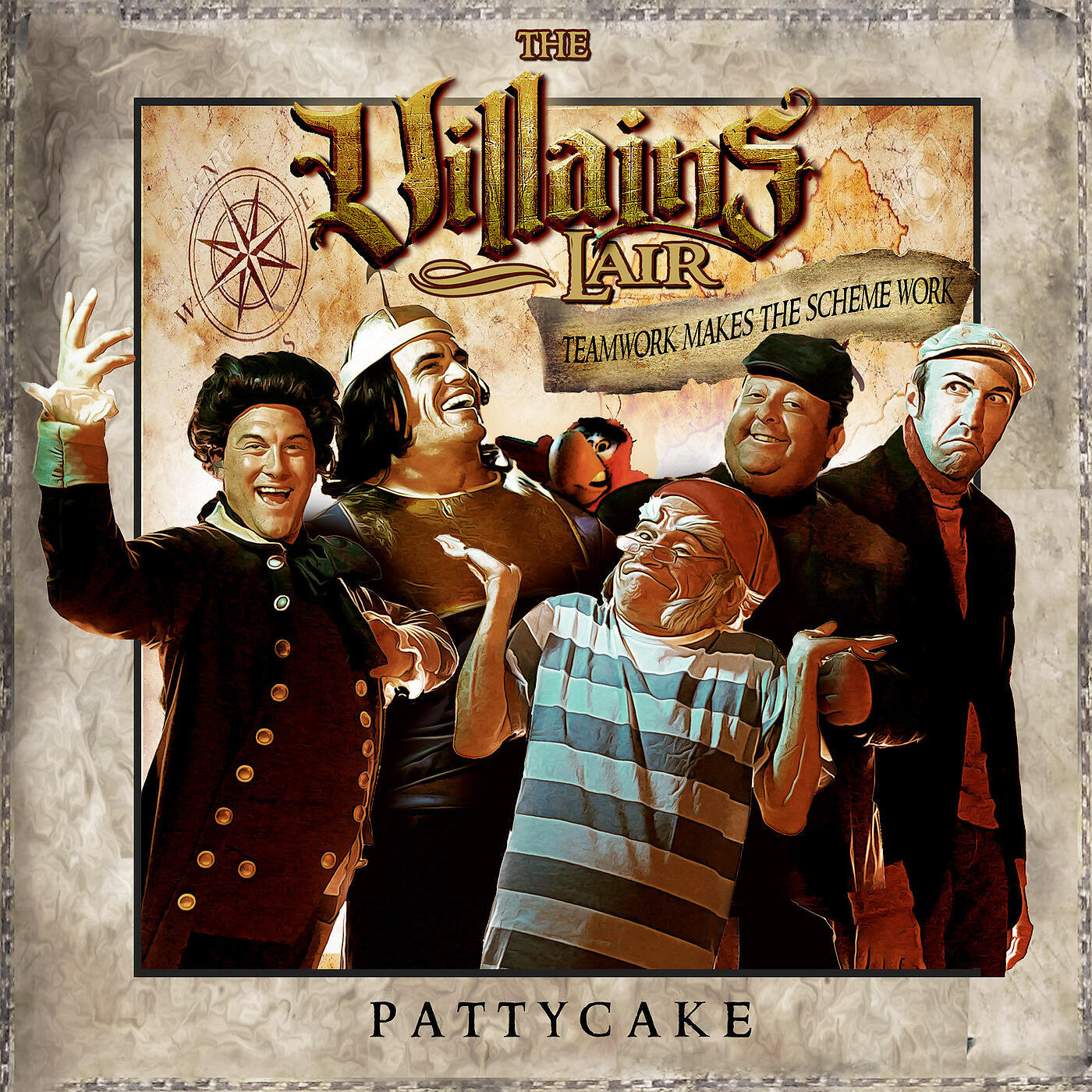 PattyCake - Teamwork Makes the Scheme Work (The Villains Lair)