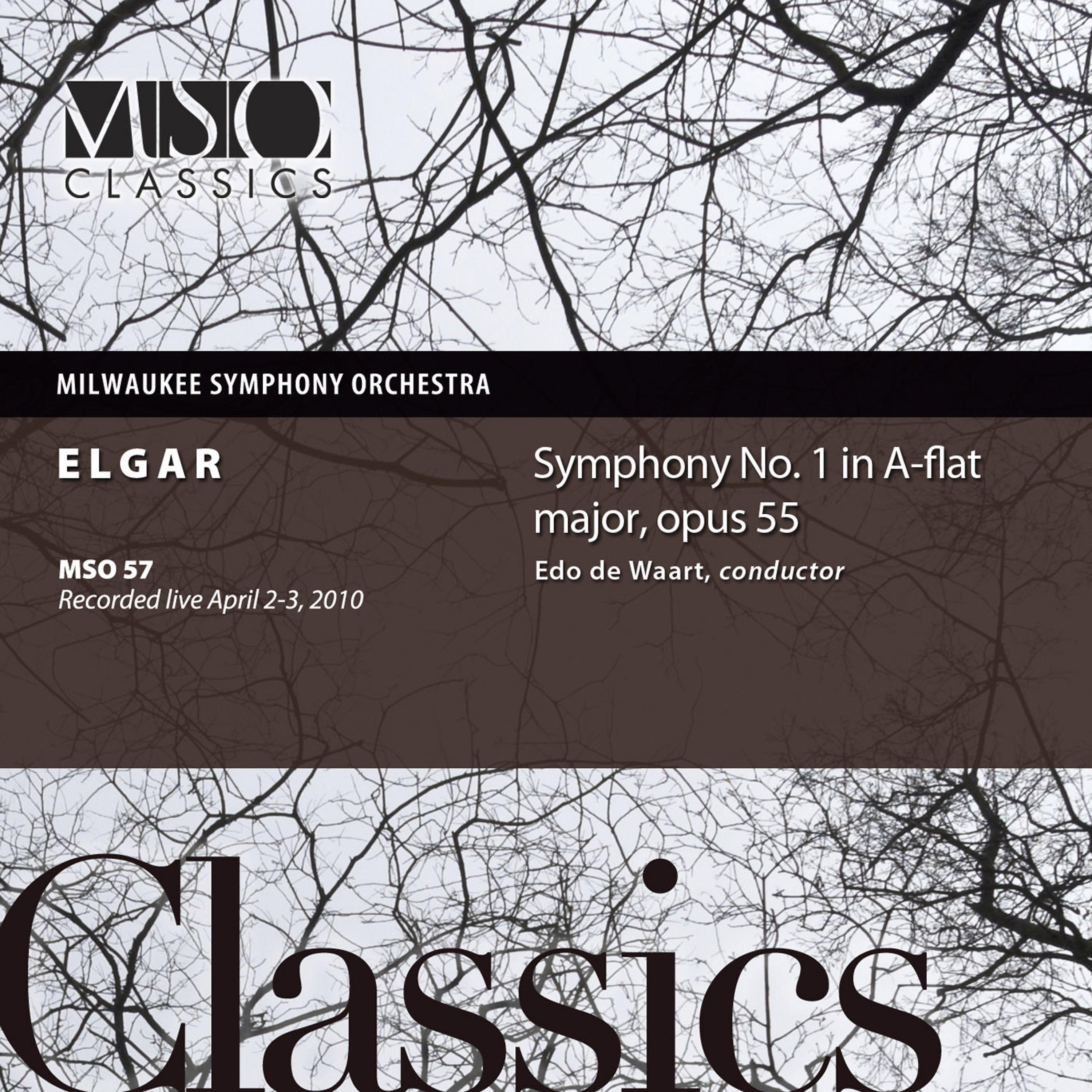 Постер альбома Elgar: Symphony No. 1 in A-Flat Major, Op. 55 (Live)
