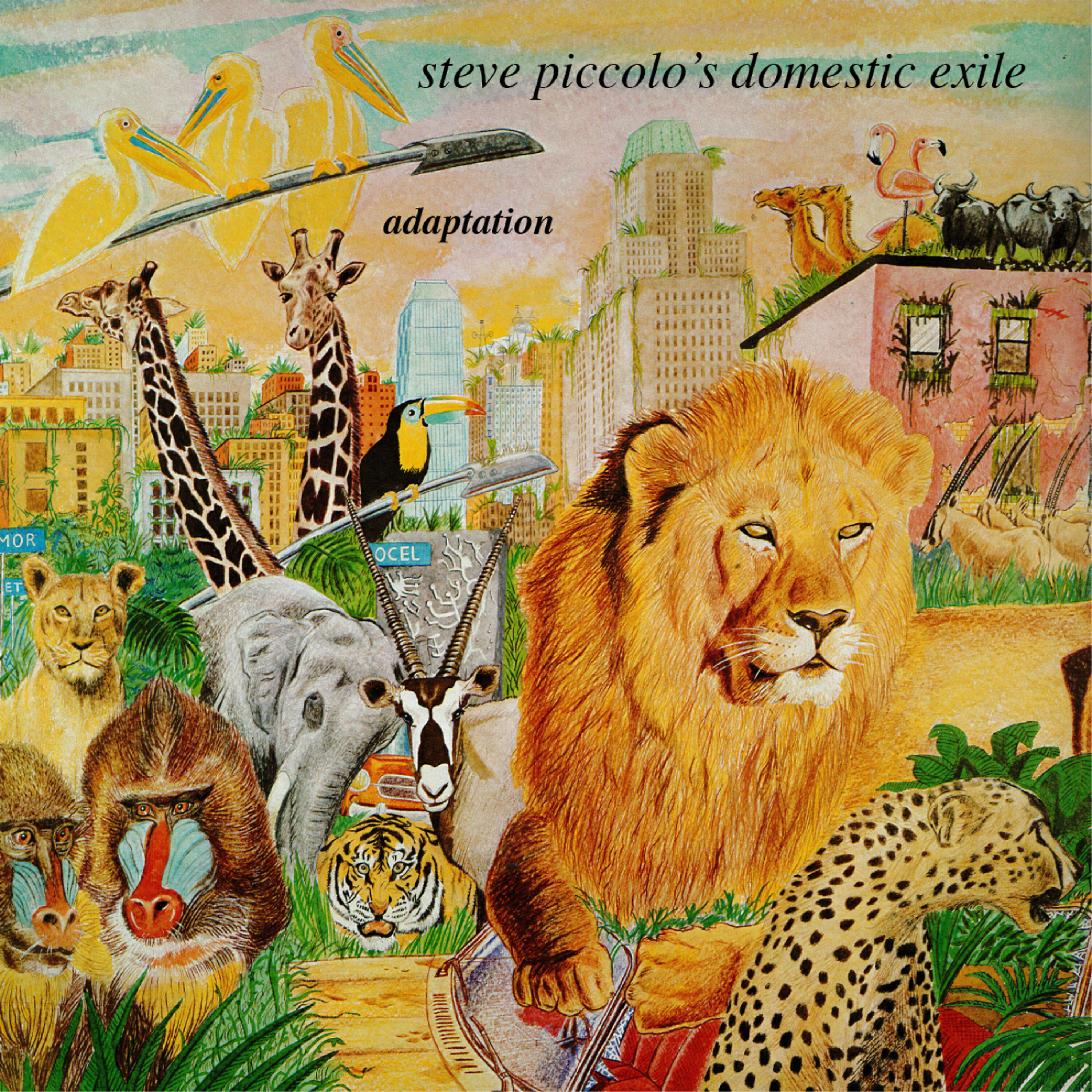 Steve Piccolo's Domestic Exile - I Don't Live There Anymore