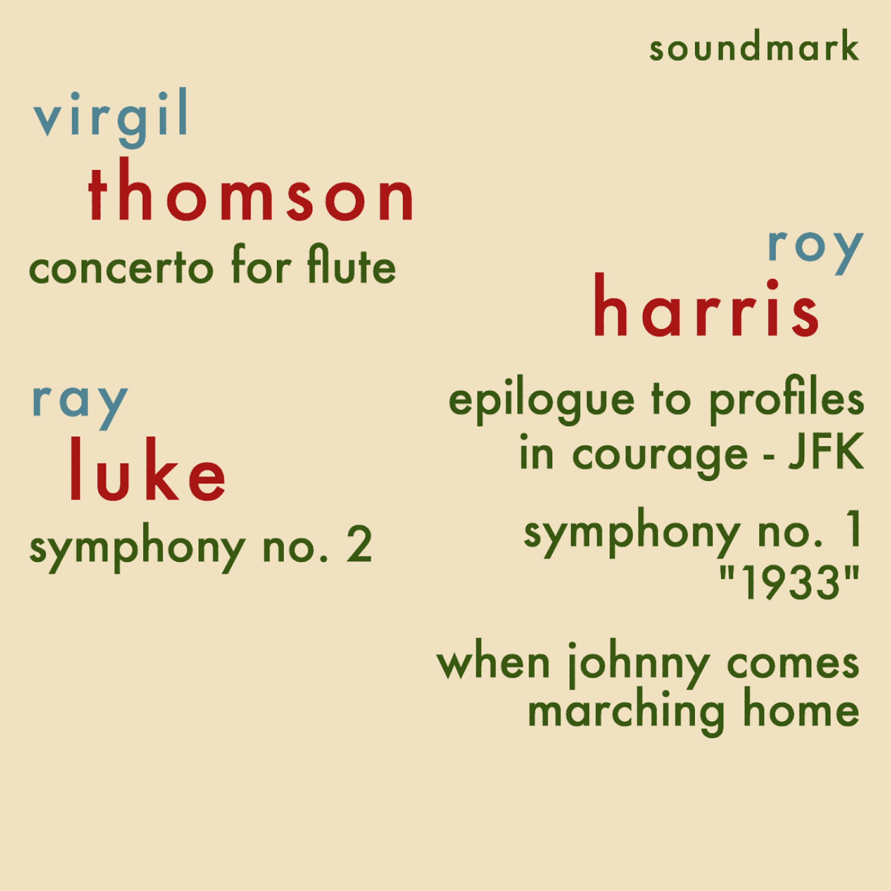 The Louisville Orchestra - Thomson - Concerto for Flute - III. Ritmico
