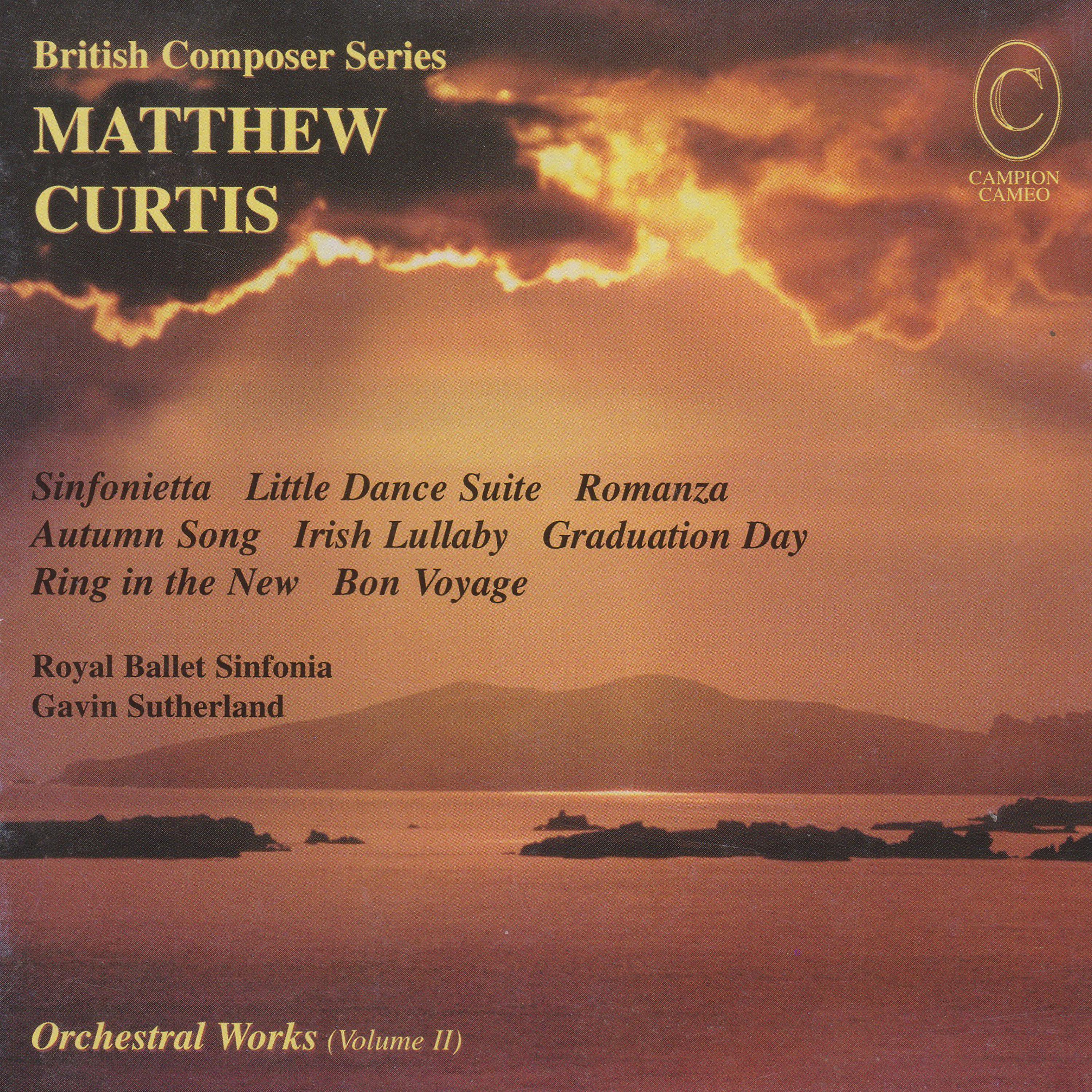 Постер альбома Matthew Curtis Orchestral Works, Vol. II