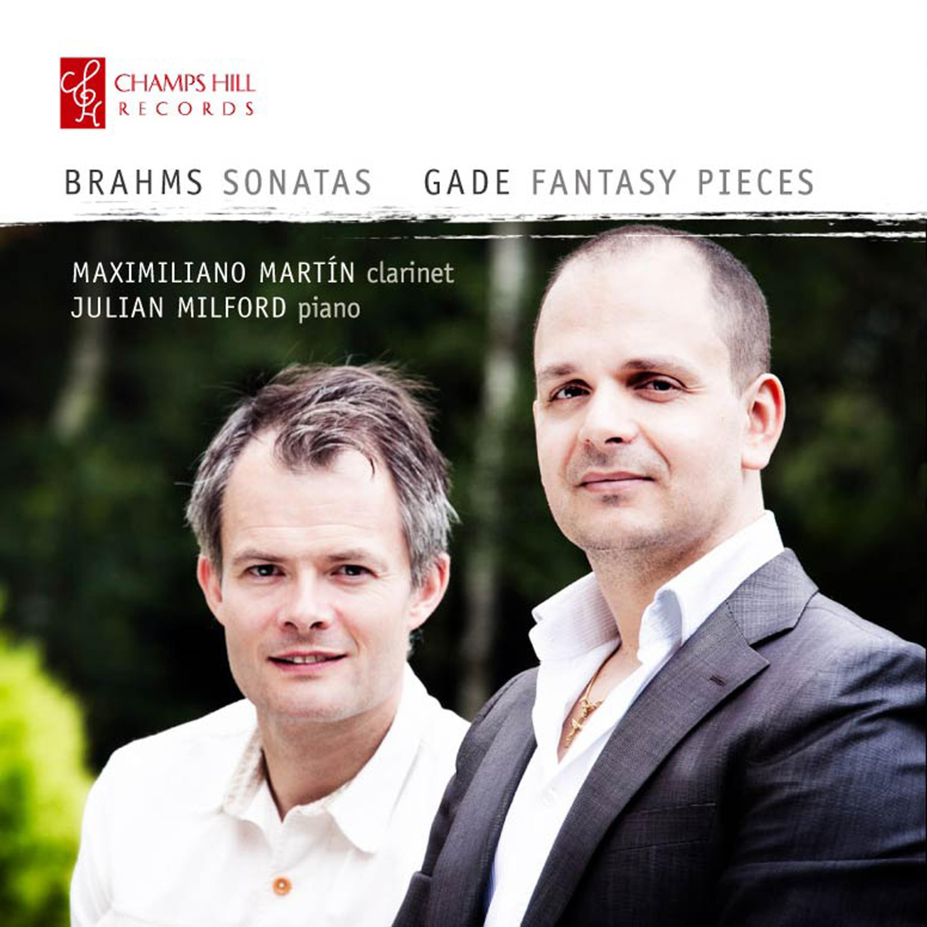 Постер альбома Johannes Brahms: Sonatas - Niels Gade: Fantasy Pieces