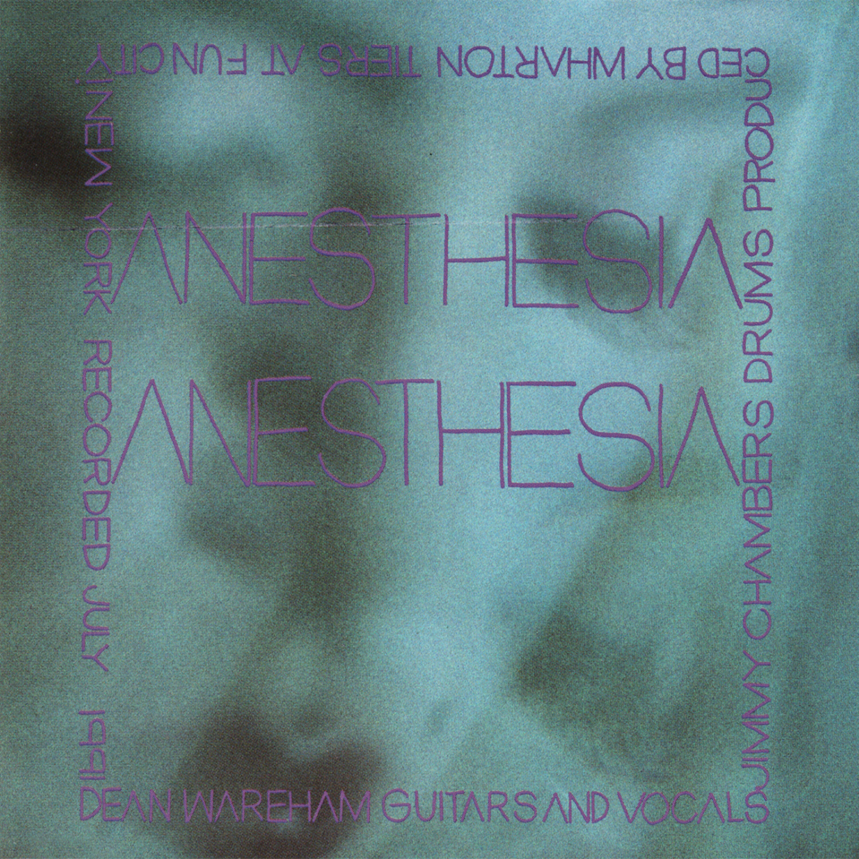 Dean Wareham - Anesthesia