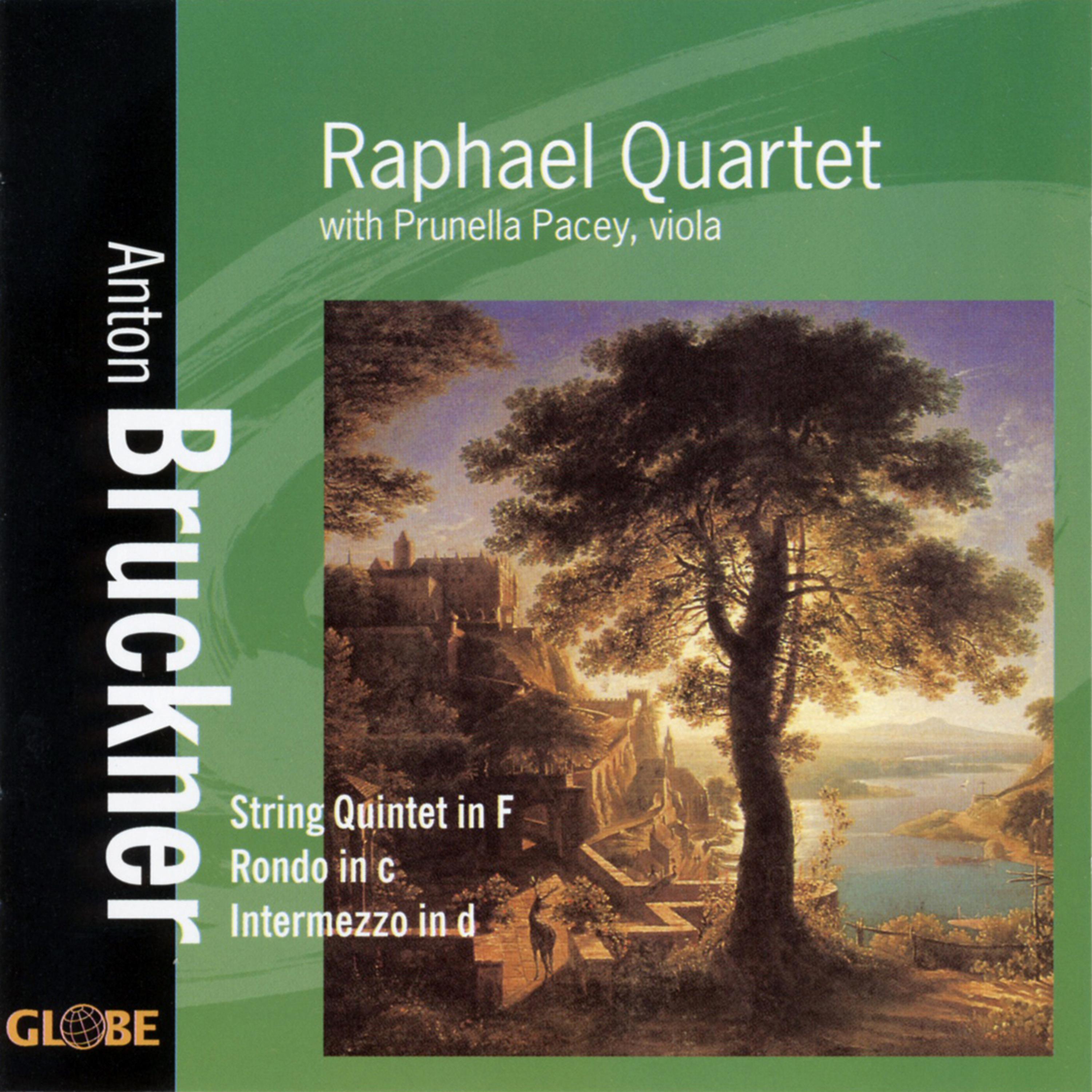 Постер альбома Bruckner: String Quintet, Ronde, Intermezzo