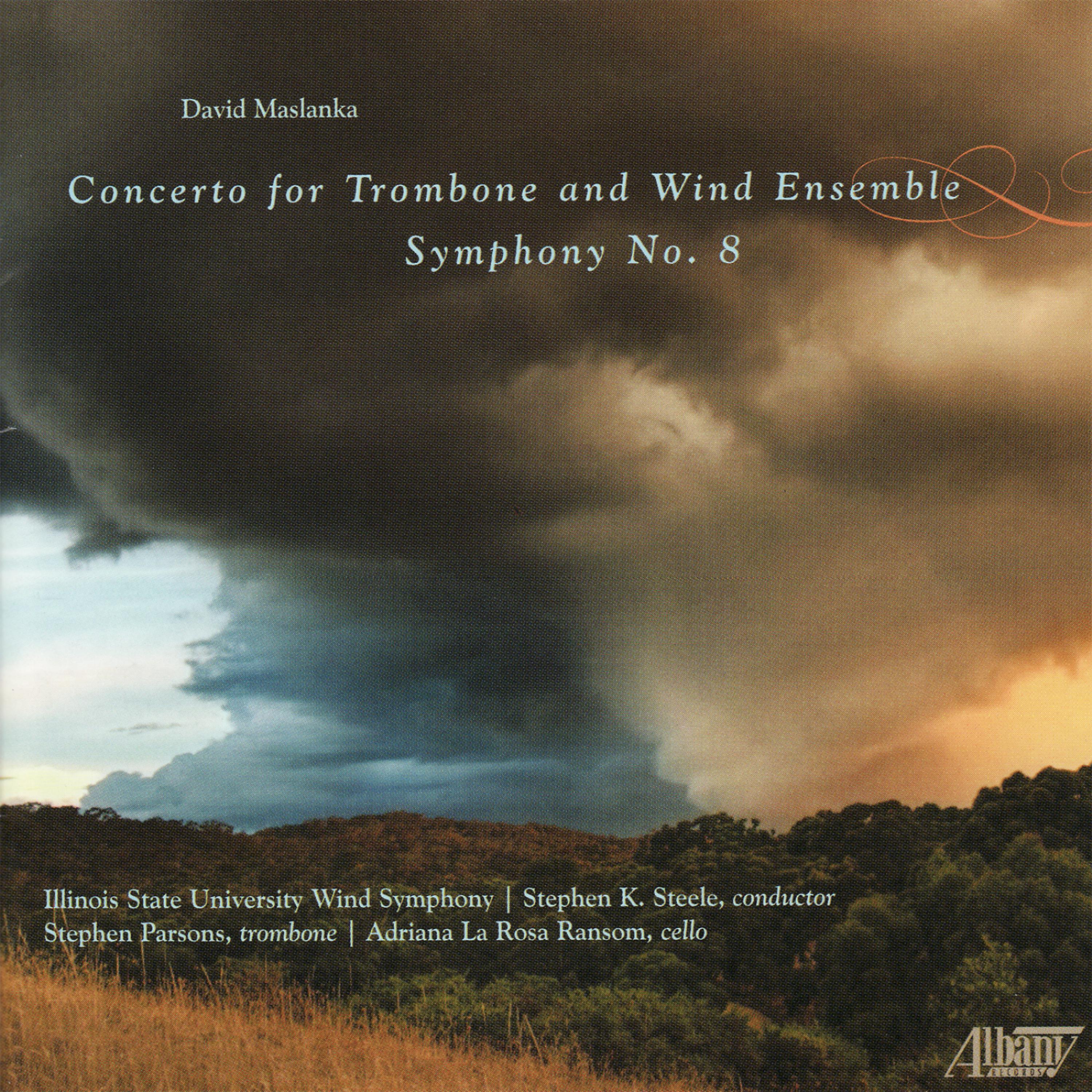 Постер альбома David Maslanka: Symphony No. 8