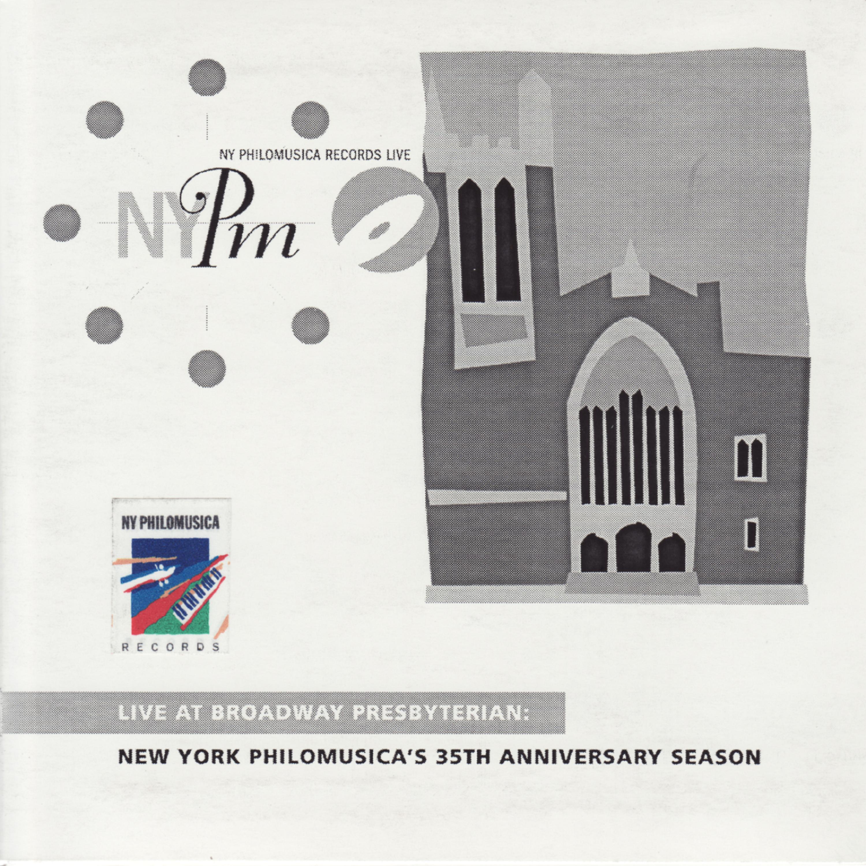 Постер альбома NY Philomusica - Live in 2006-07 - The 35th Season Sampler