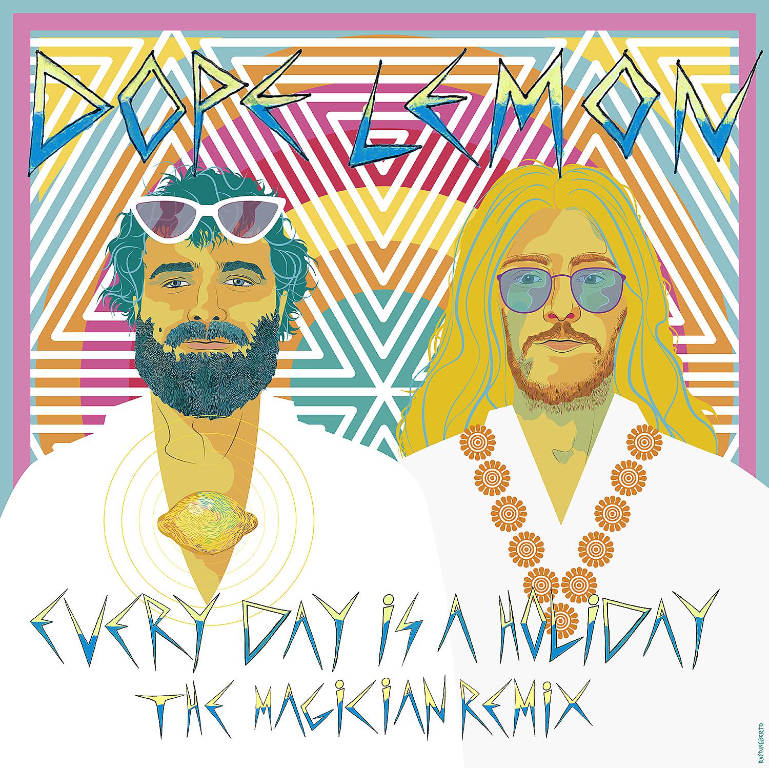 Постер альбома Every Day Is A Holiday (feat. Winston Surfshirt) [The Magician Remix]