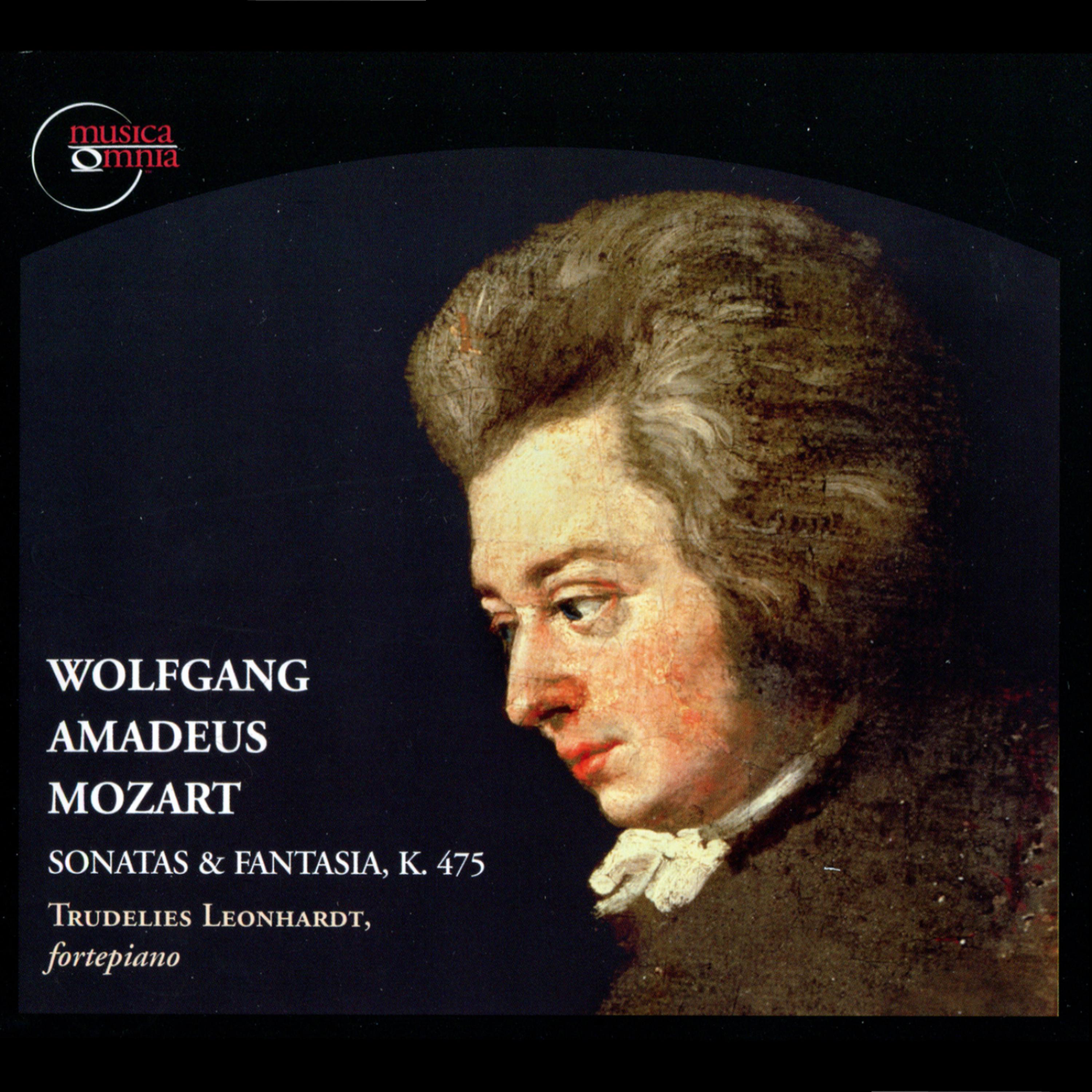 Постер альбома Mozart: Sonatas & Fantasia, K. 475