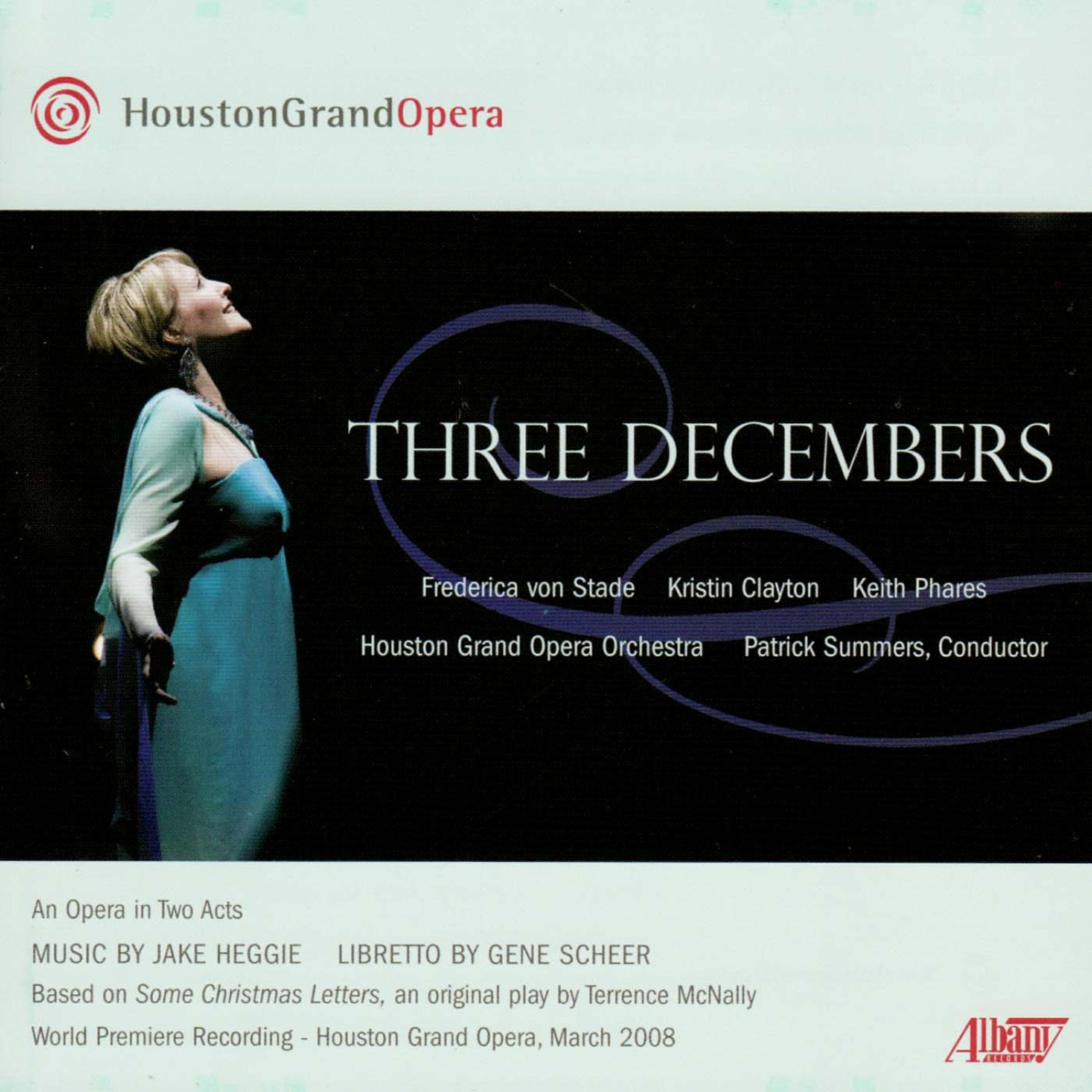 Houston Grand Opera - Three Decembers: Act 2: Farewell: 