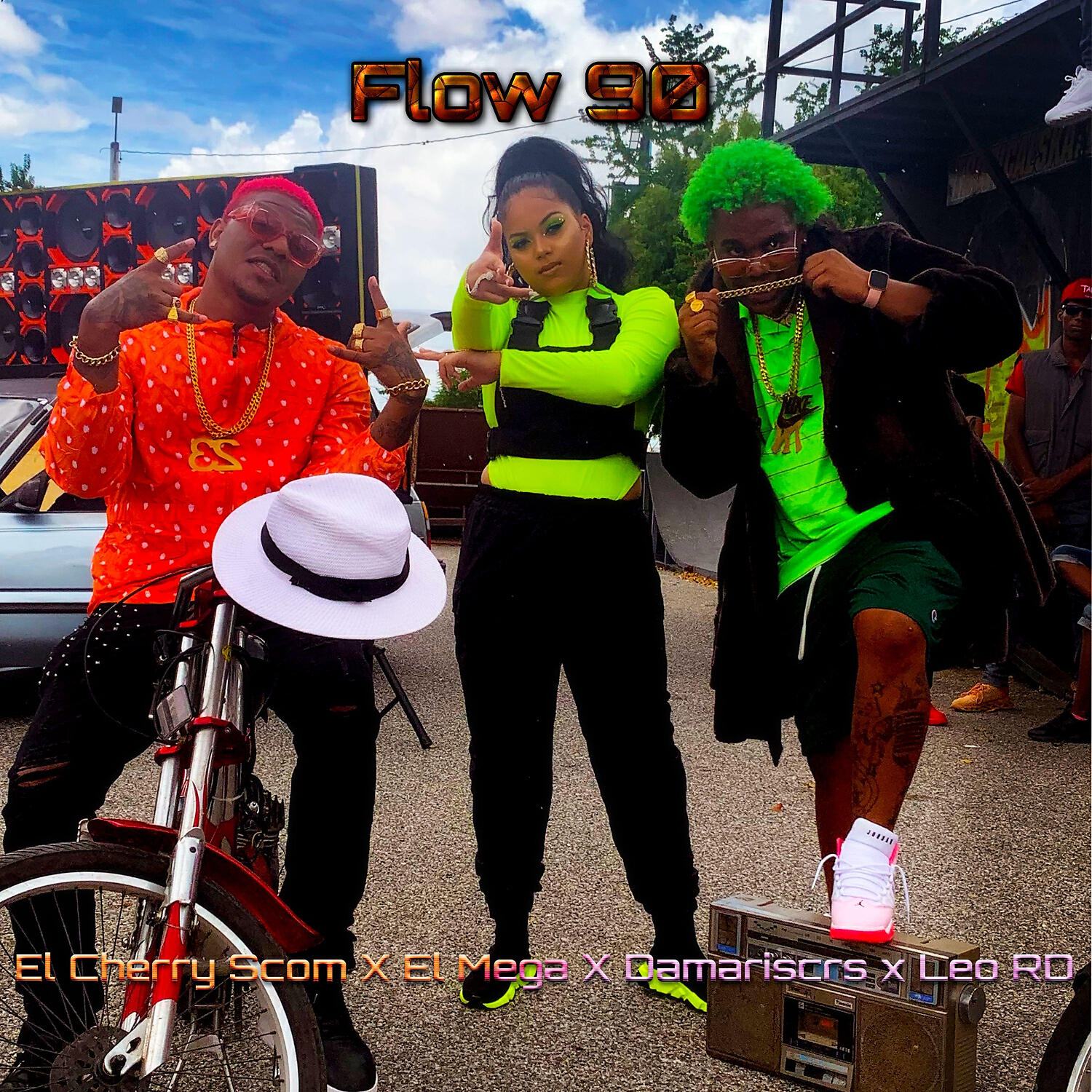 El Cherry Scom - Flow 90 (feat. Damariscrs)