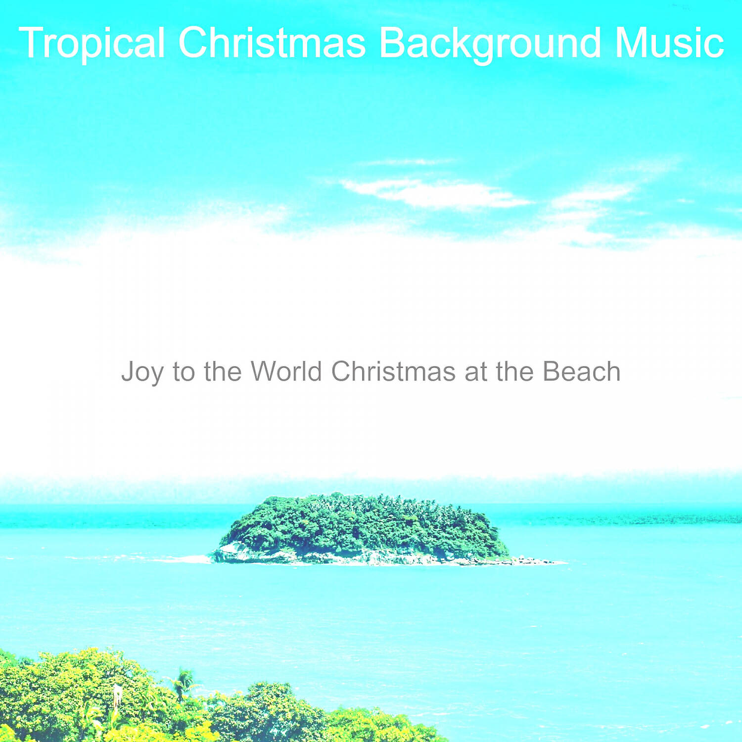 Tropical Christmas Background Music - Ding Dong Merrily on High Christmas at the Beach