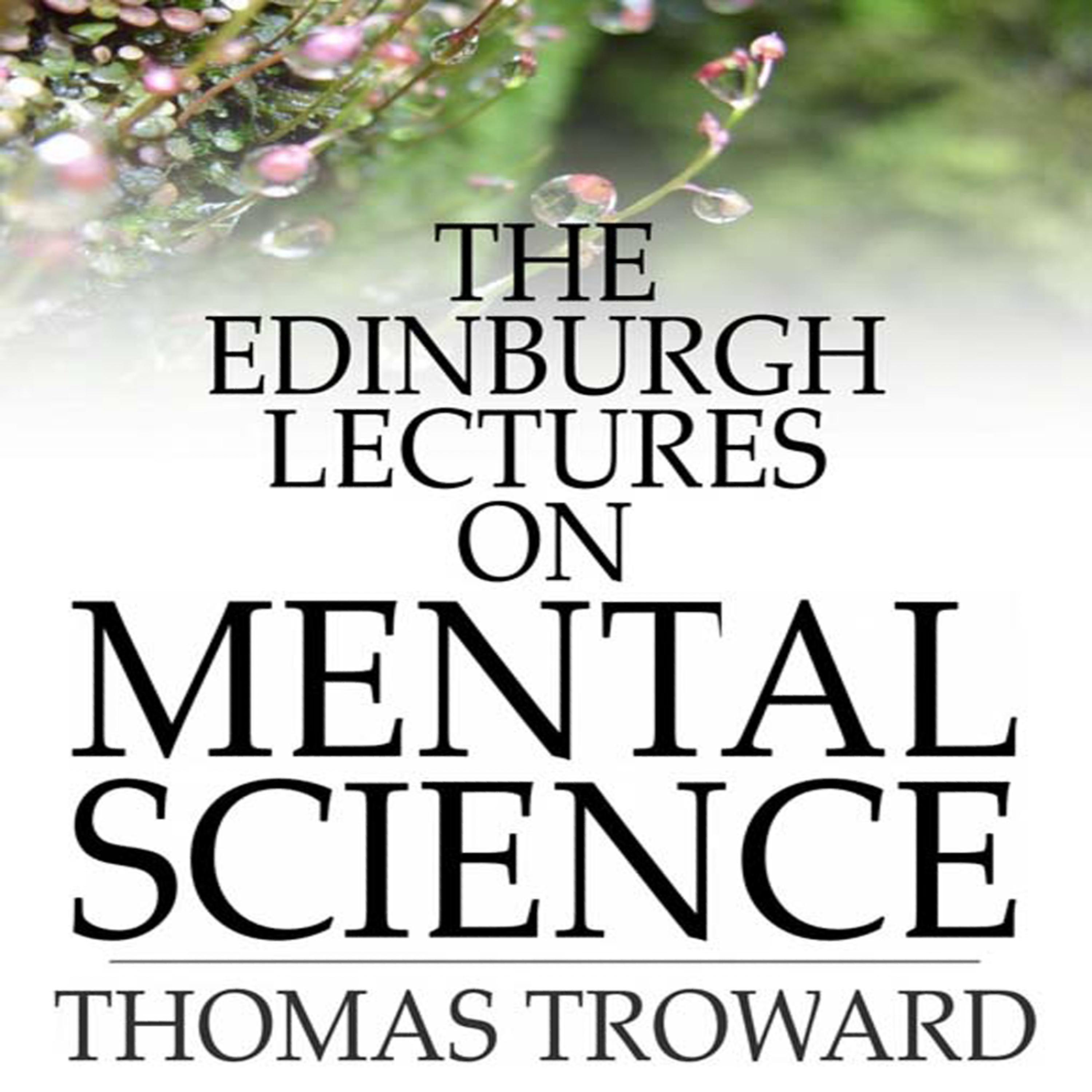 Постер альбома The Edinburgh Lectures on Mental Science