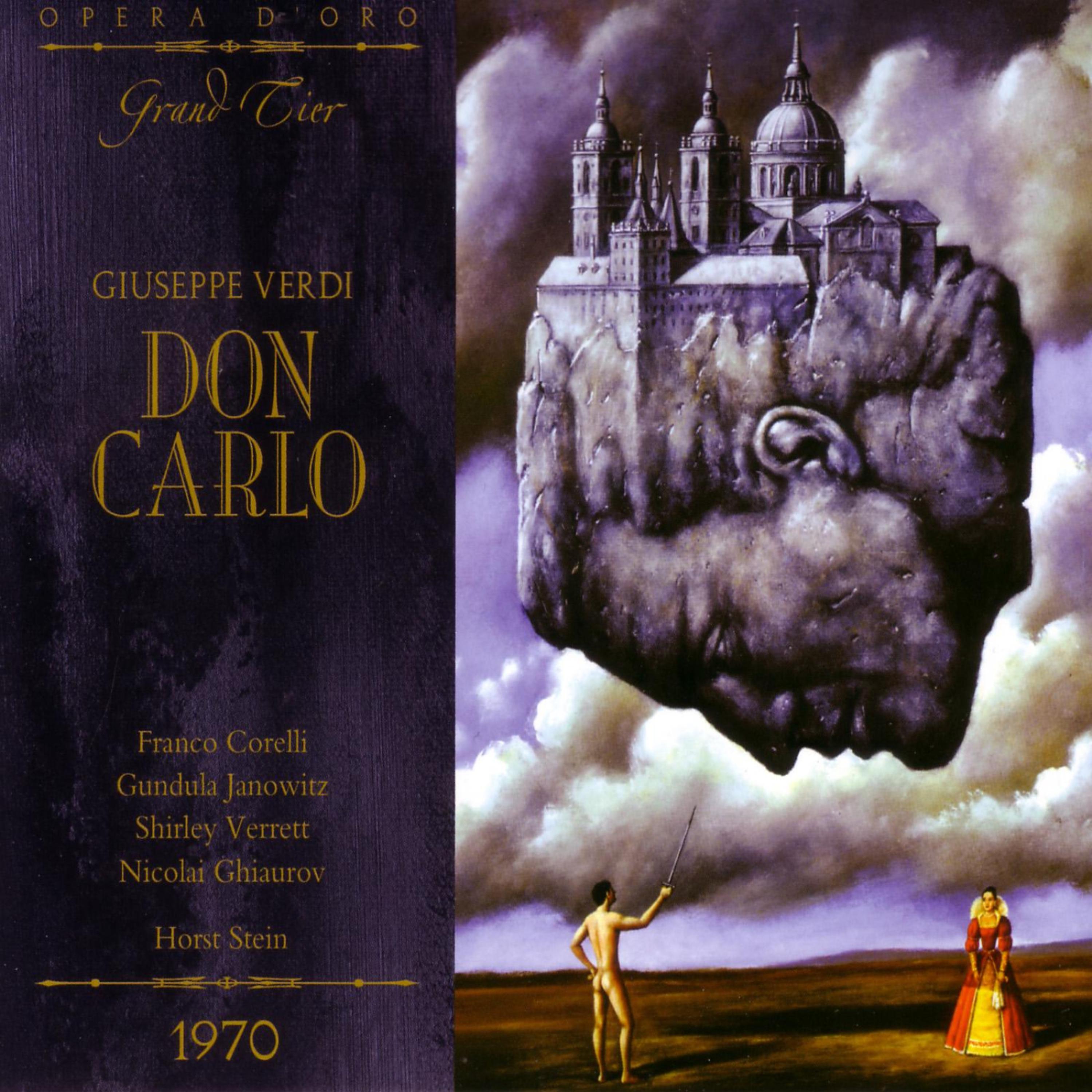 Постер альбома Verdi: Don Carlo / Live Performance, Vienna, October 25, 1970