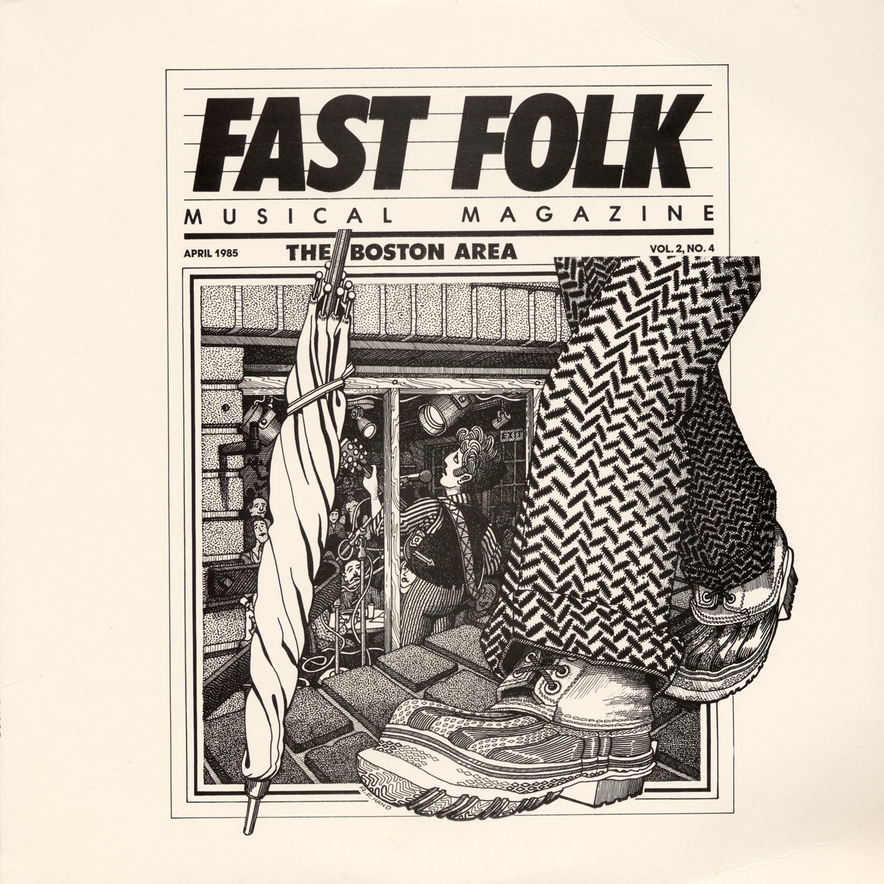 Постер альбома Fast Folk Musical Magazine (Vol. 2, No. 4) The Boston Area