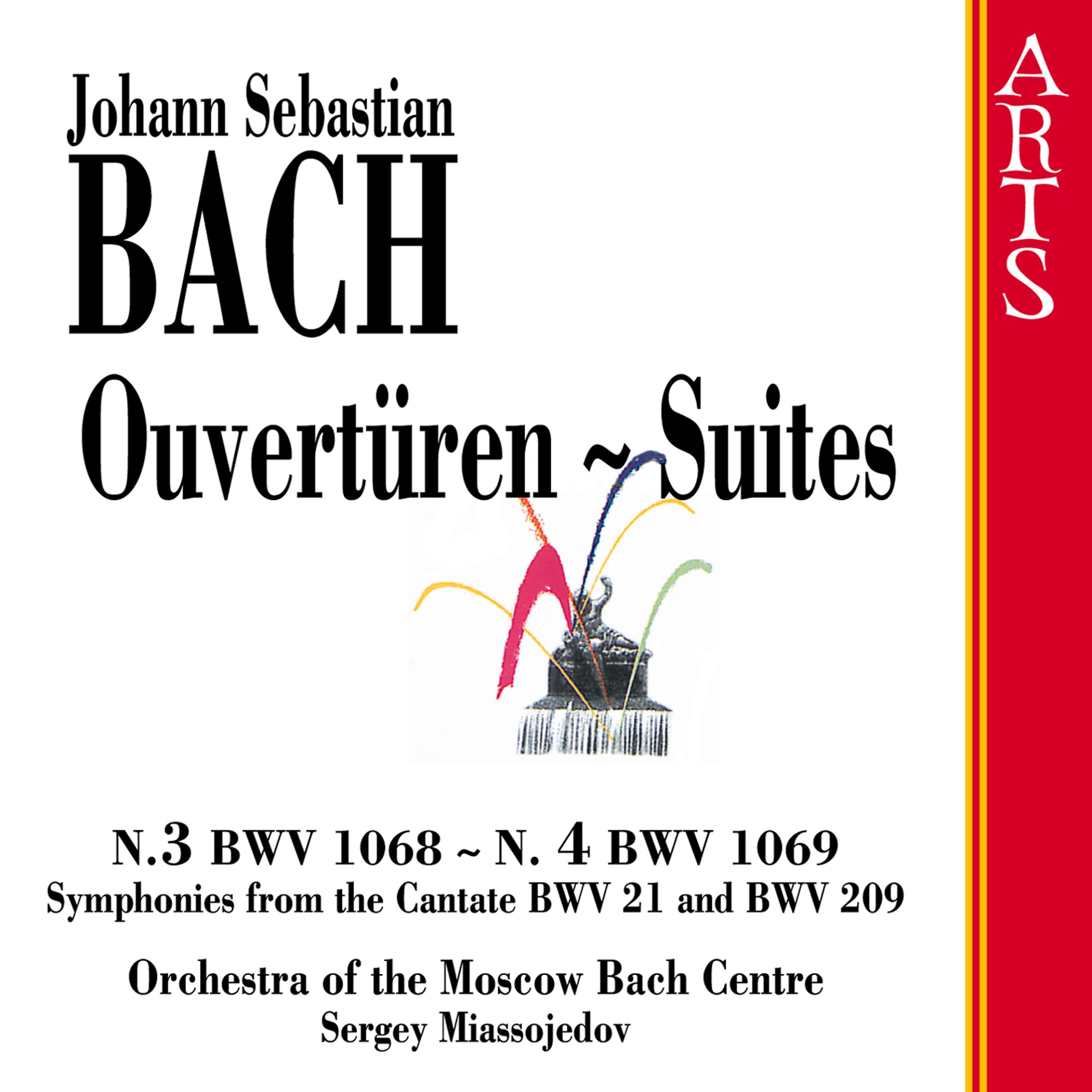 Постер альбома Bach: Ouvertüren - Suites No. 3 BWV 1068 - No. 4 BWV 1069