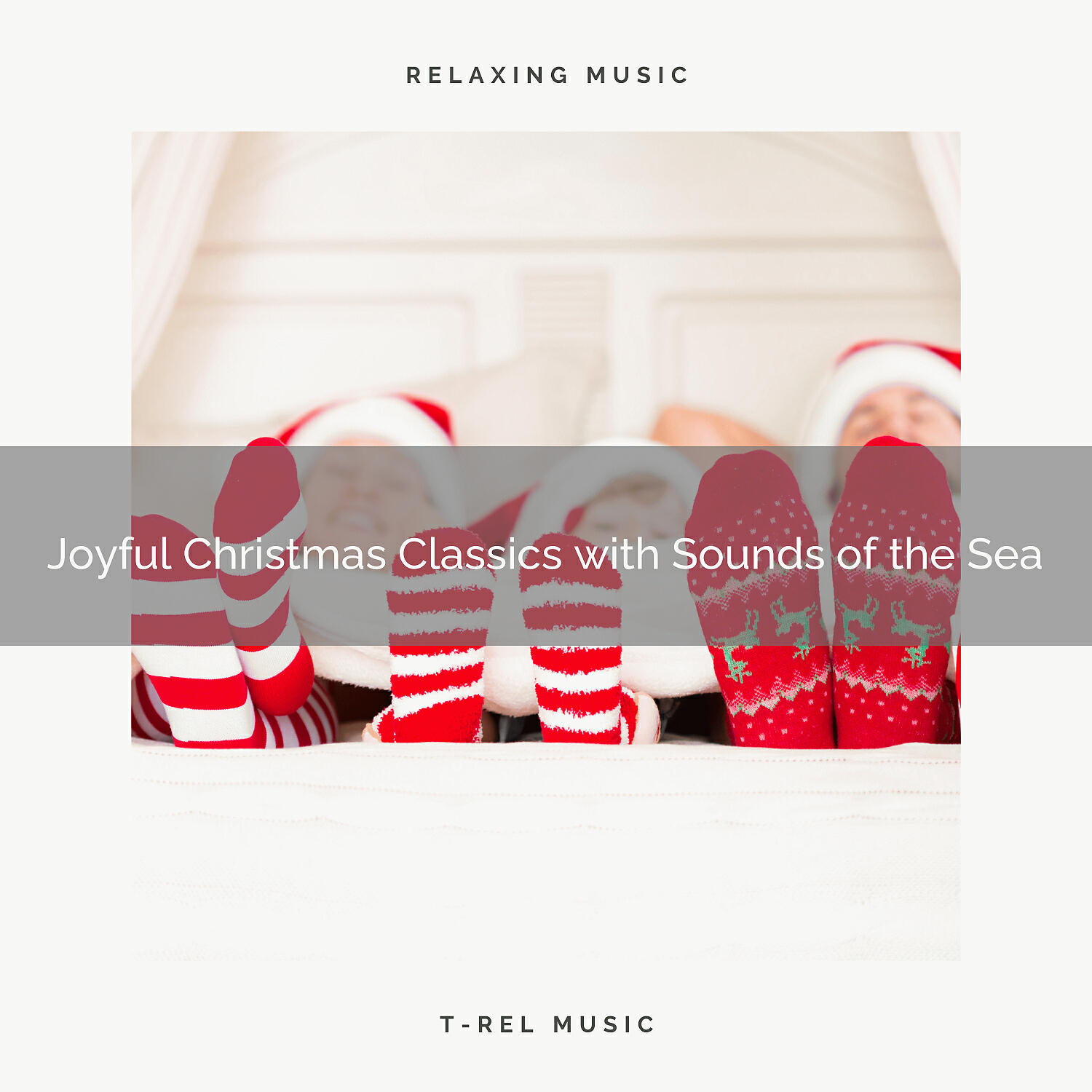 Sea Waves Sounds - Rest Under a Christmas Tree with Peaceful Sea Noises and Carols