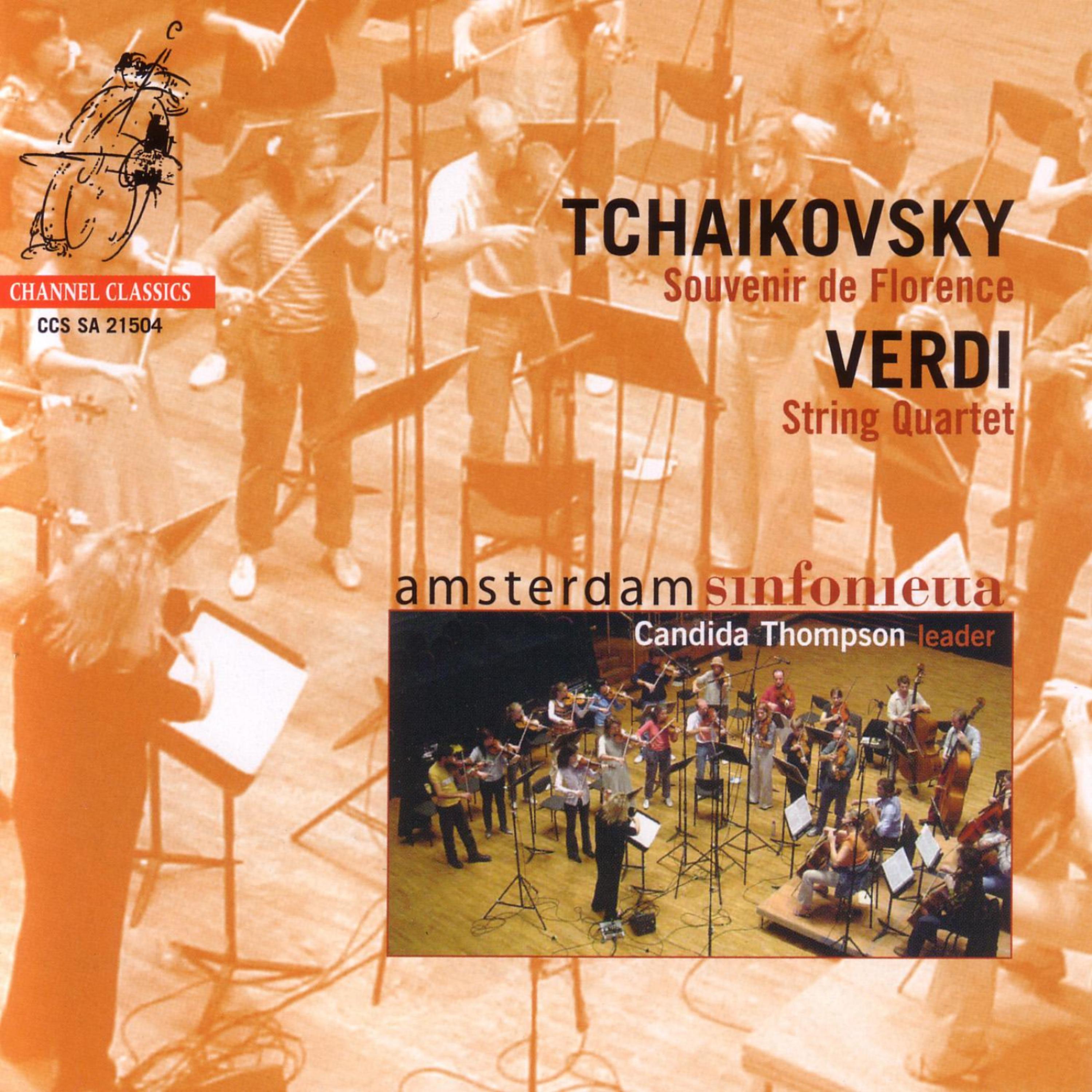 Постер альбома Tchaikovsky: Souvenir de Florence - Verdi: String Quartet