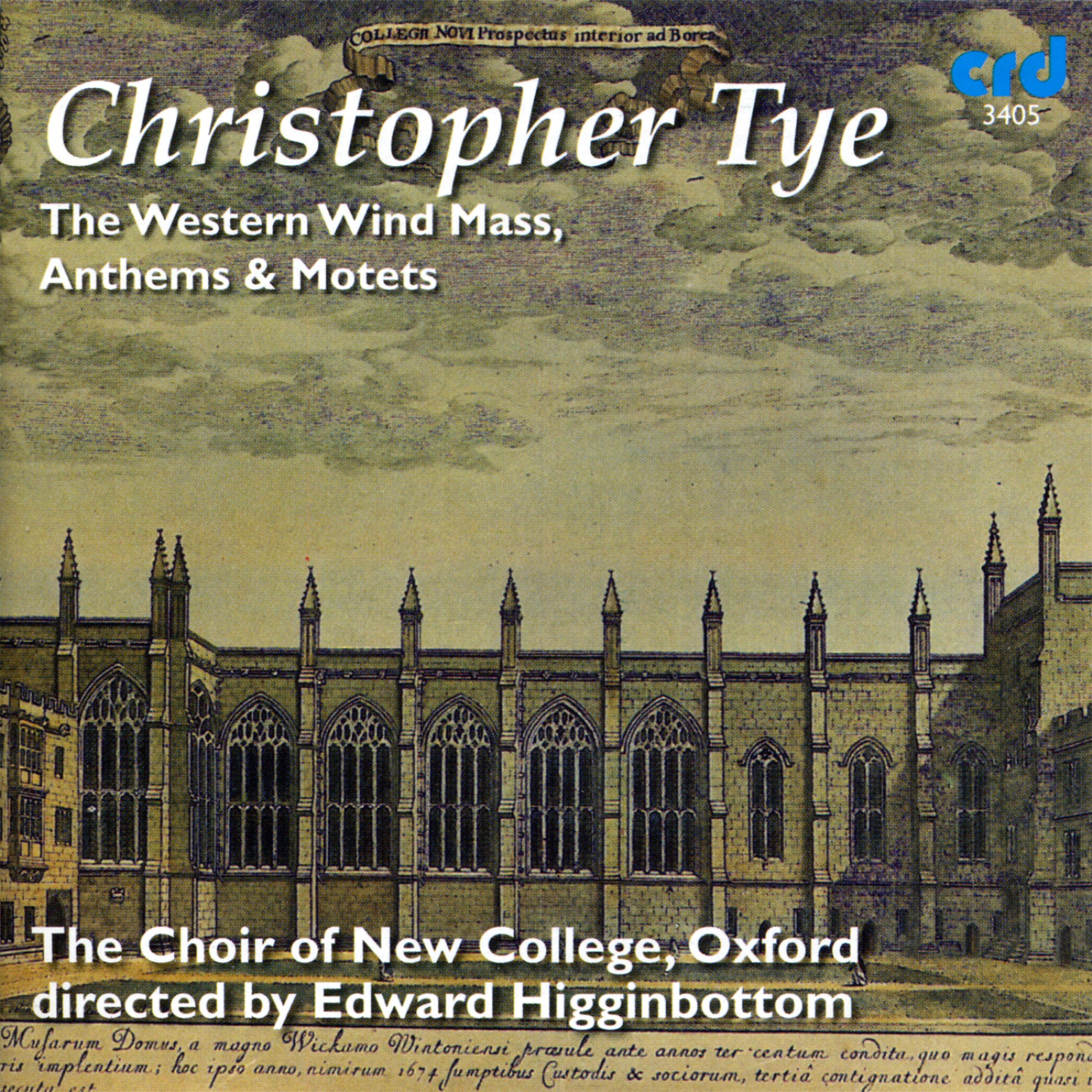 Постер альбома Tye: The Western Wind Mass
