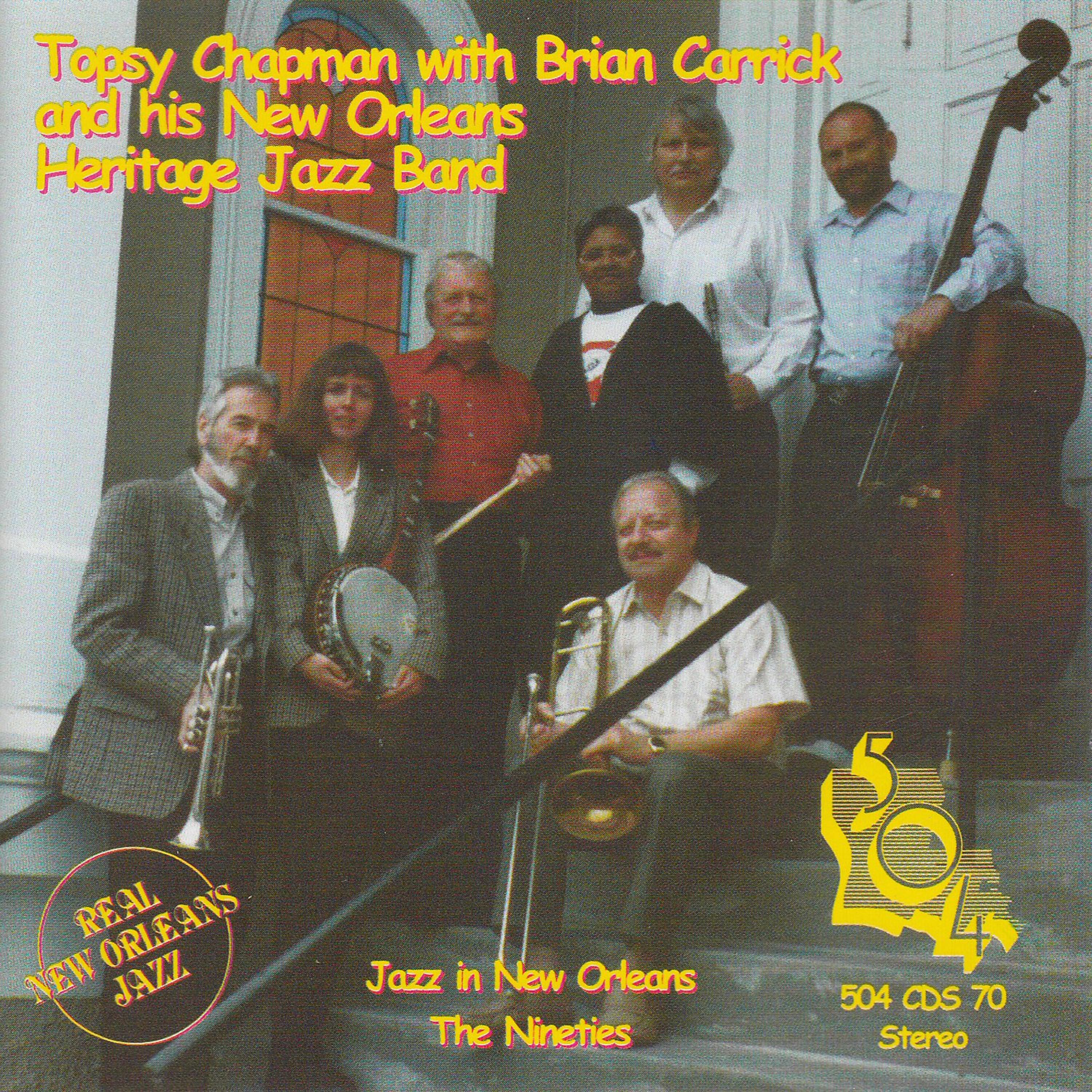 Постер альбома Topsy Chapman with Brian Carrick & His New Orleans Heritage Jazz Band