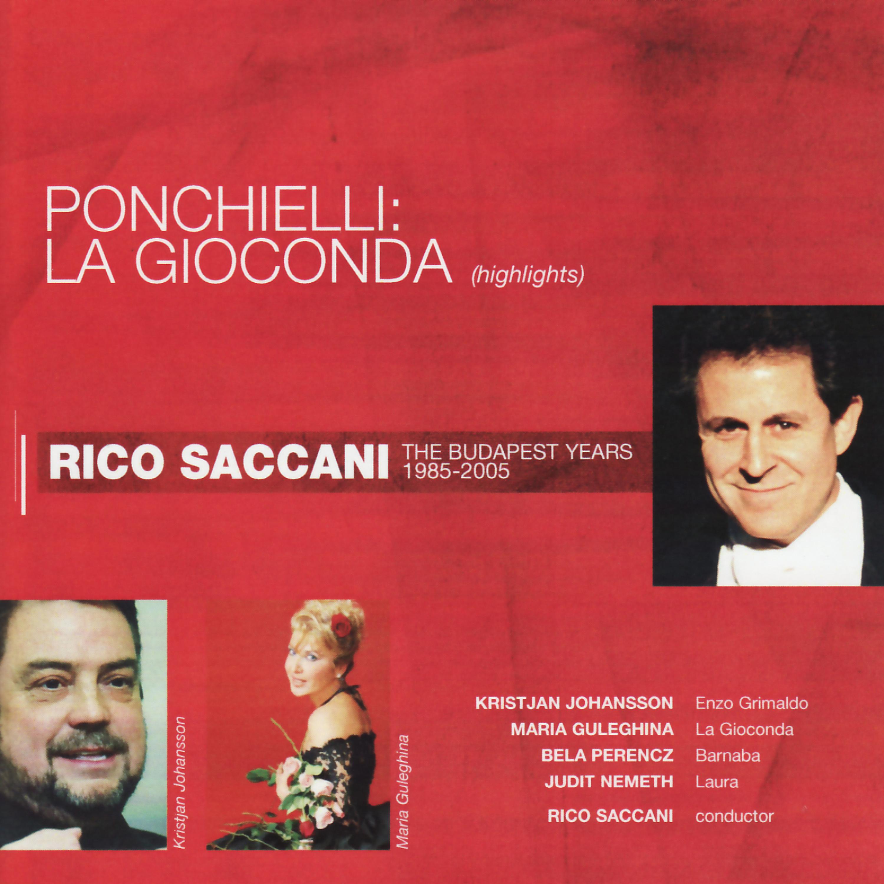 Постер альбома Ponchielli: La Gioconda (Highlights)