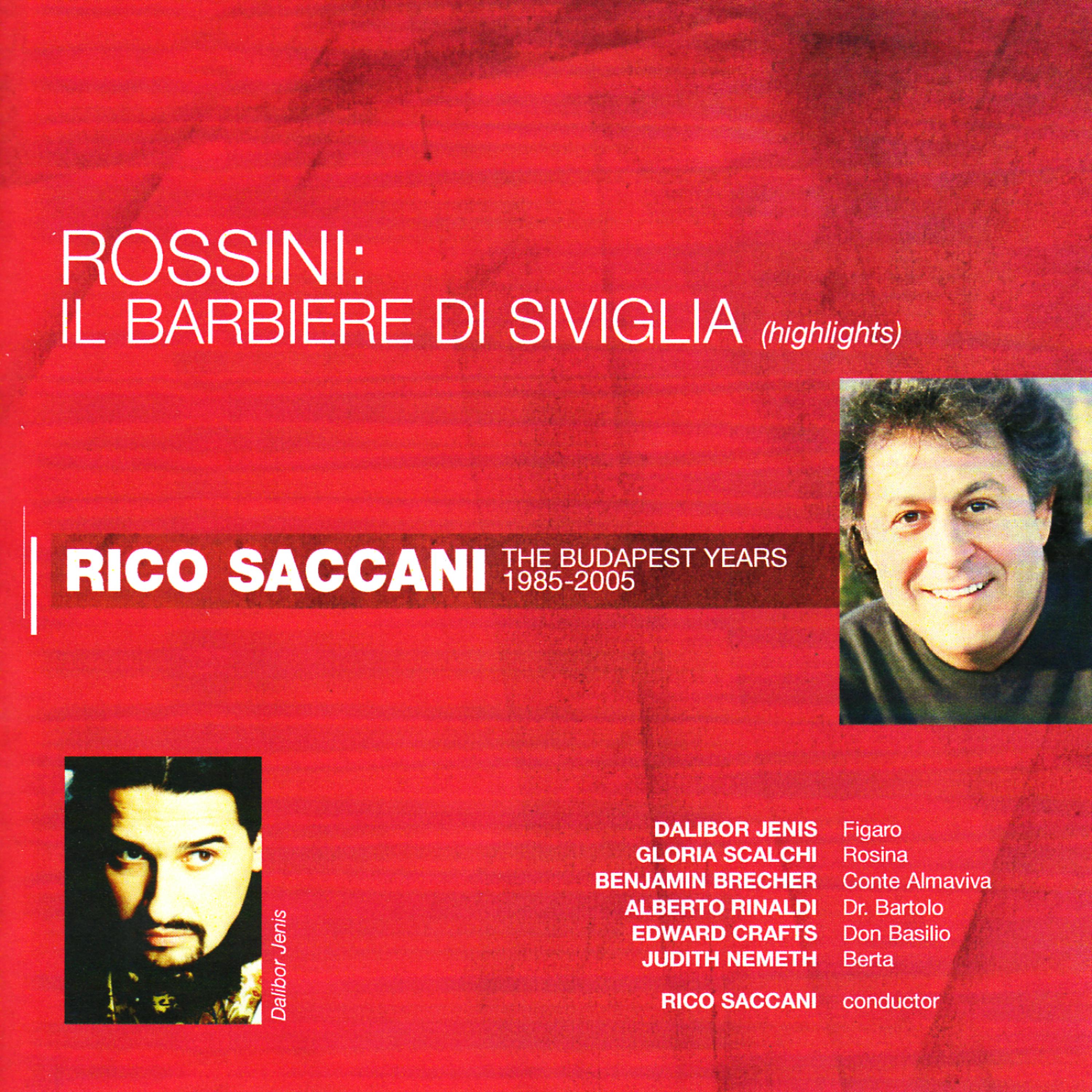 Постер альбома Rossini: Il Barbiere Di Siviglia (Highlights)