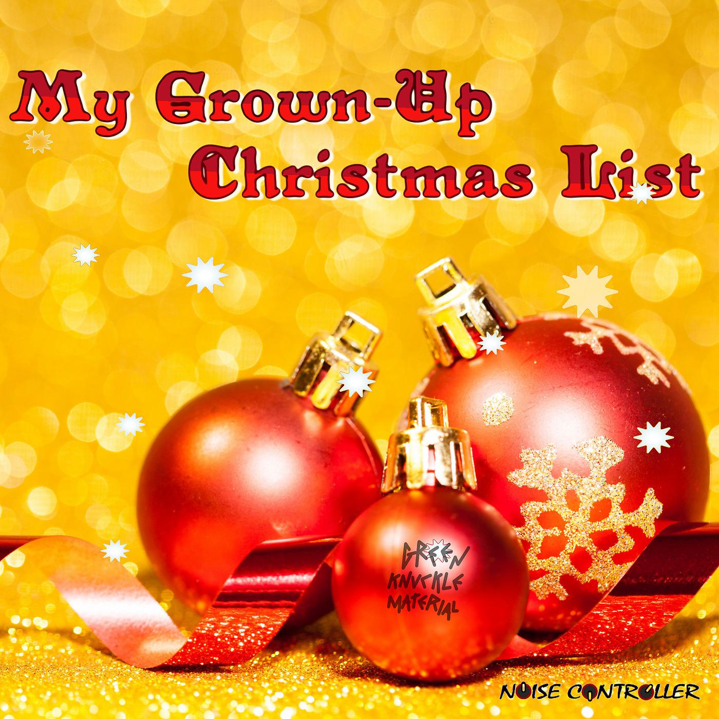 Постер альбома My Grown-up Christmas List