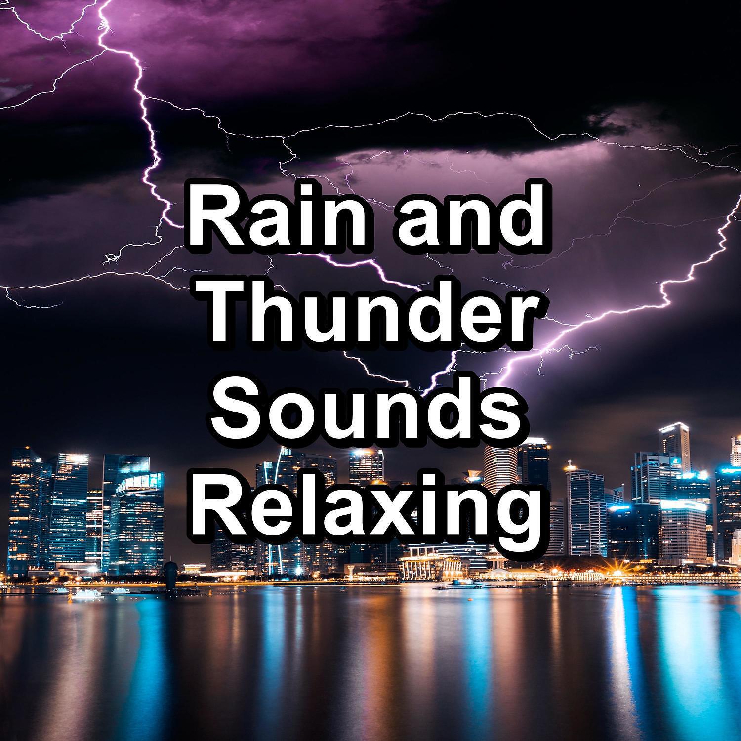 Rain For Deep Sleep - Warm Wind in Summers with Thunder